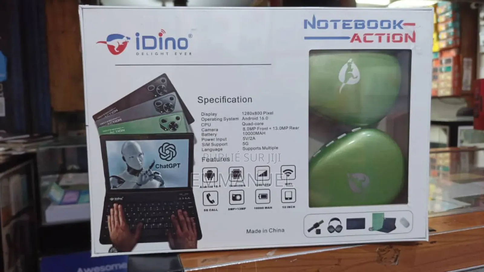 New Idino Notebook Action 512 GO