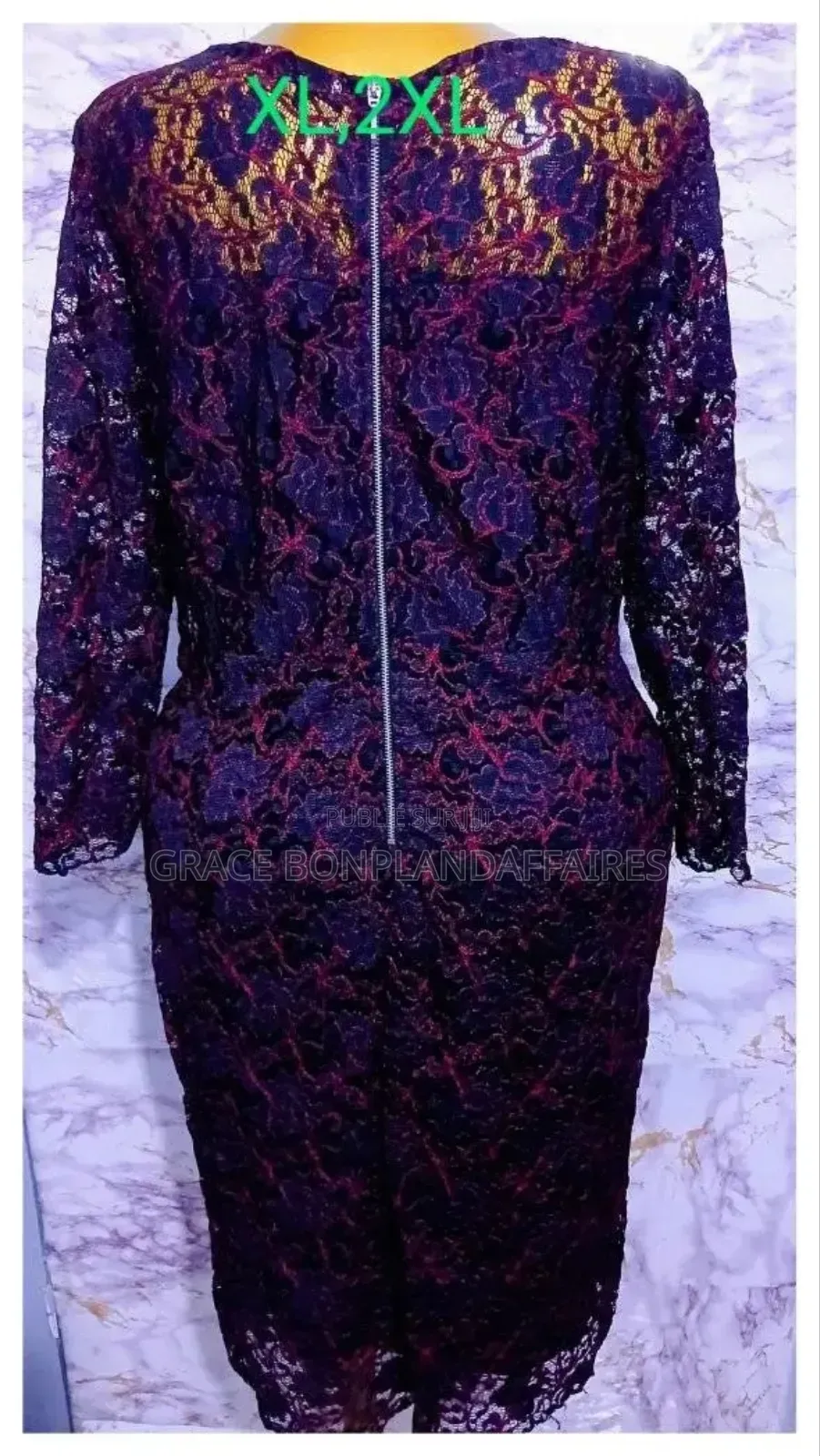 Robe Magnifique Multiples Couleurs. Solde :Tout À 1500fcfa