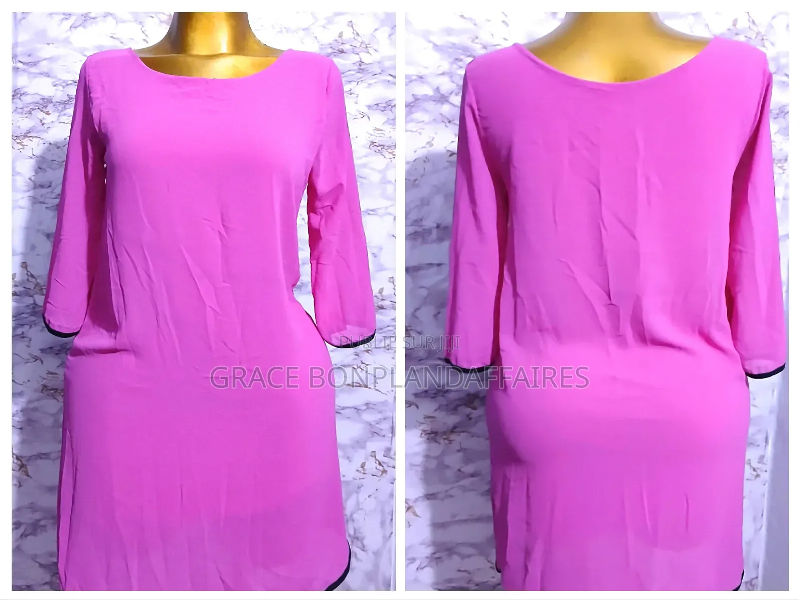 Chemisier Fleurie Élégant. Solde :Tout À 1500fcfa