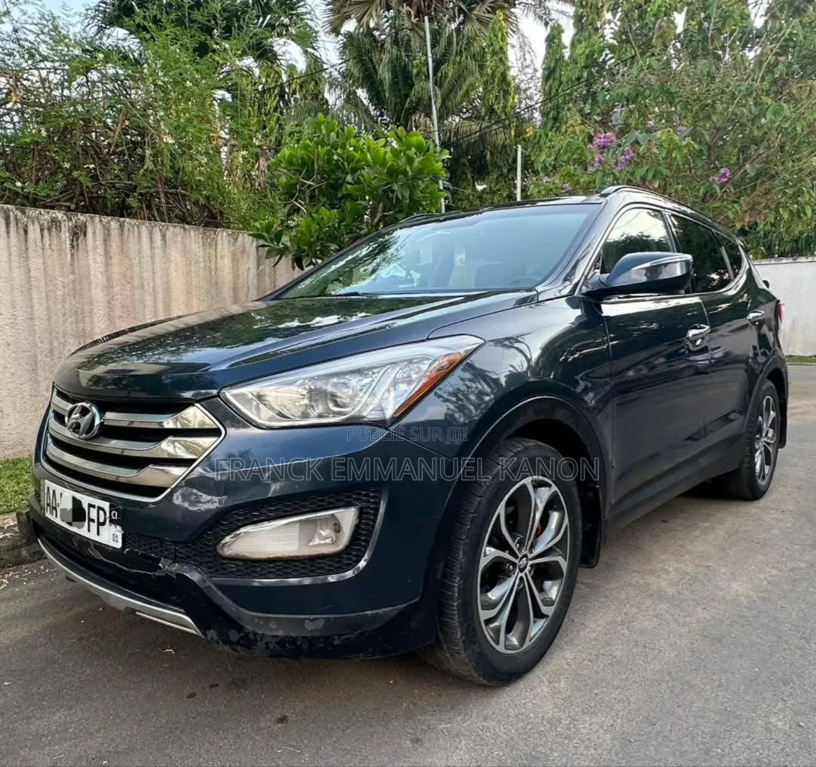 Hyundai Santa Fe SE AWD 2017 Black