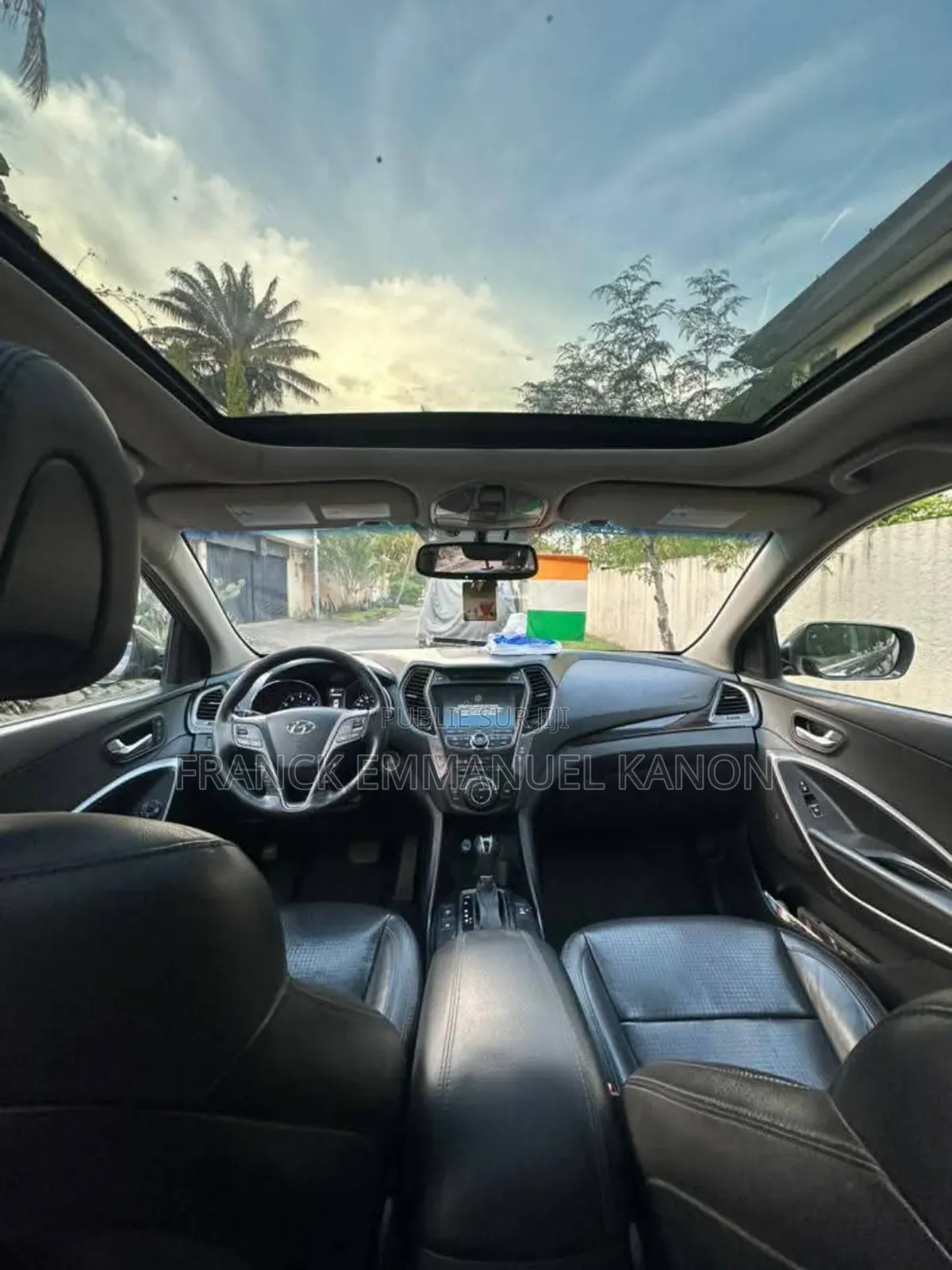 Hyundai Santa Fe SE AWD 2017 Black