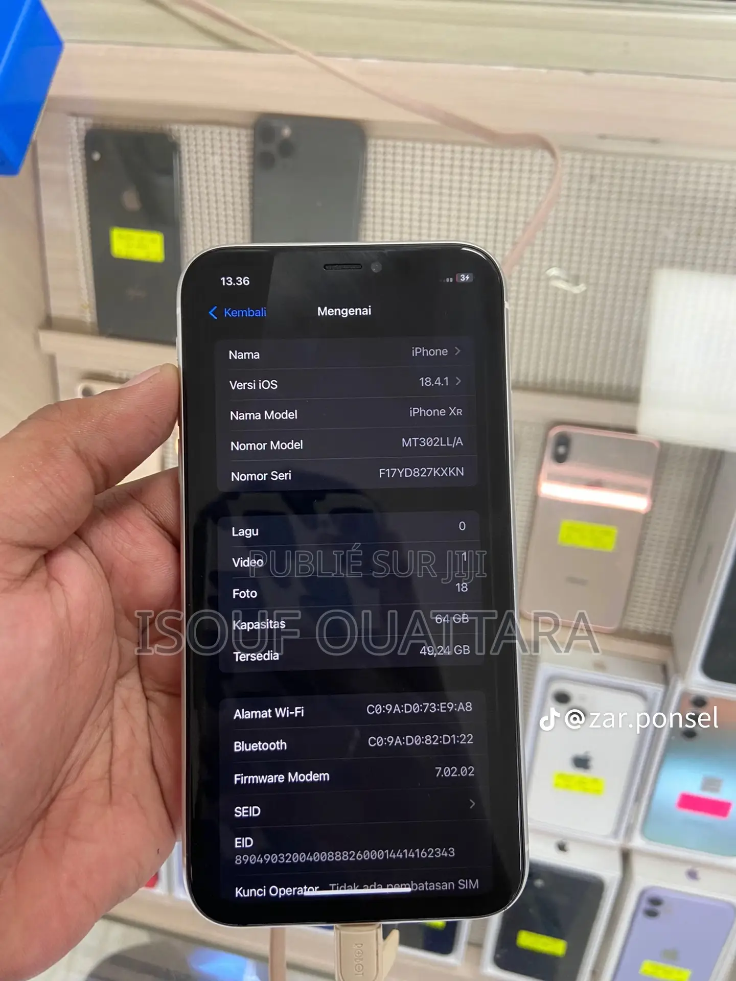 New Apple iPhone XR 64 GB Black