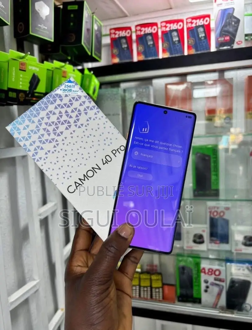 New Tecno Camon 40 Pro 256 GB Gris