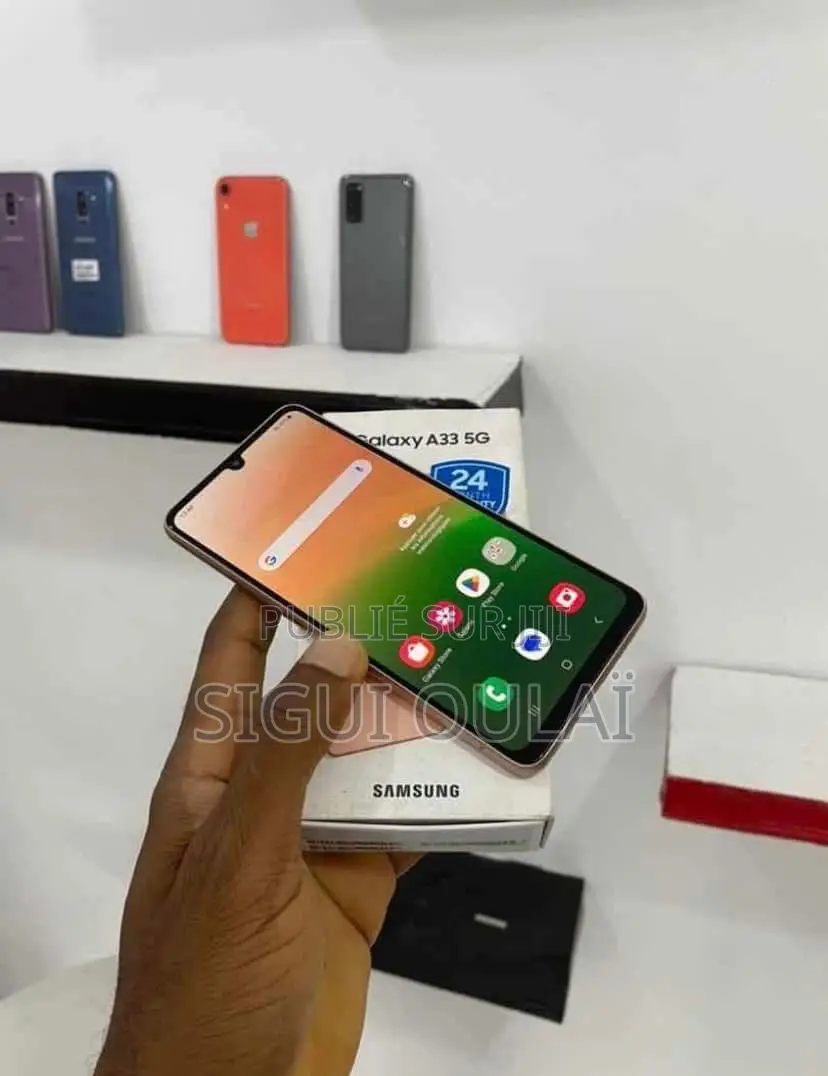 New Samsung Galaxy A33 5G 128 GB Jaune