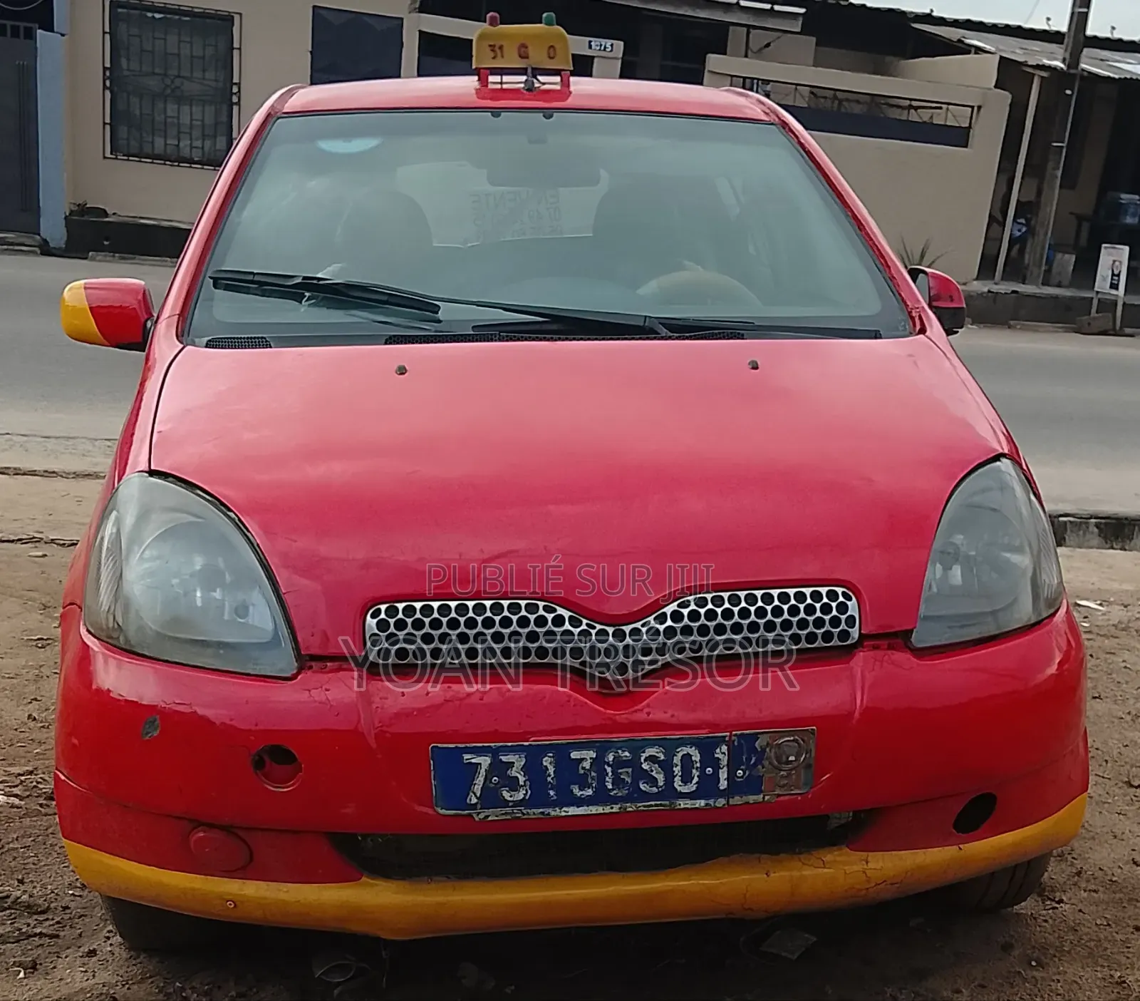 Toyota Yaris 2008 Rouge