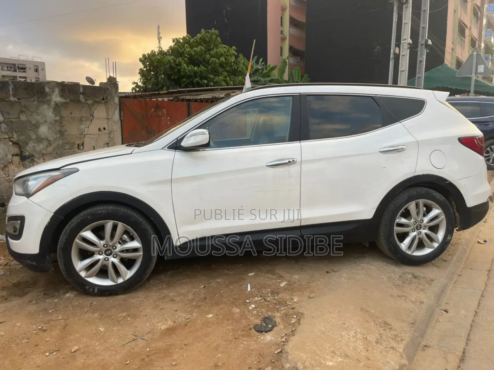 Hyundai Santa Fe Limited AWD 2016 Blanc
