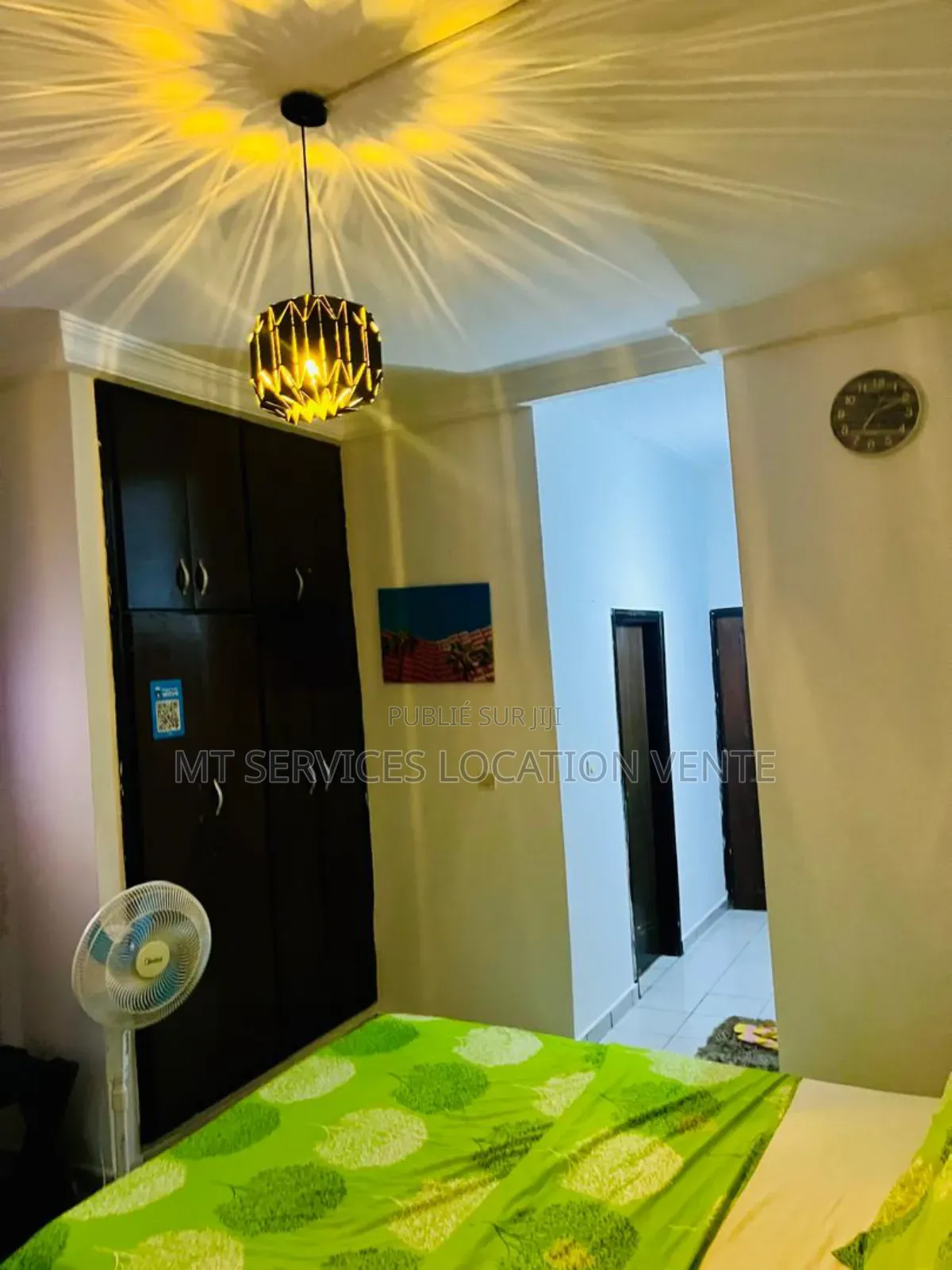 Furnished 1chbre Appartement dans Mt Service Location, Cocody à Louer