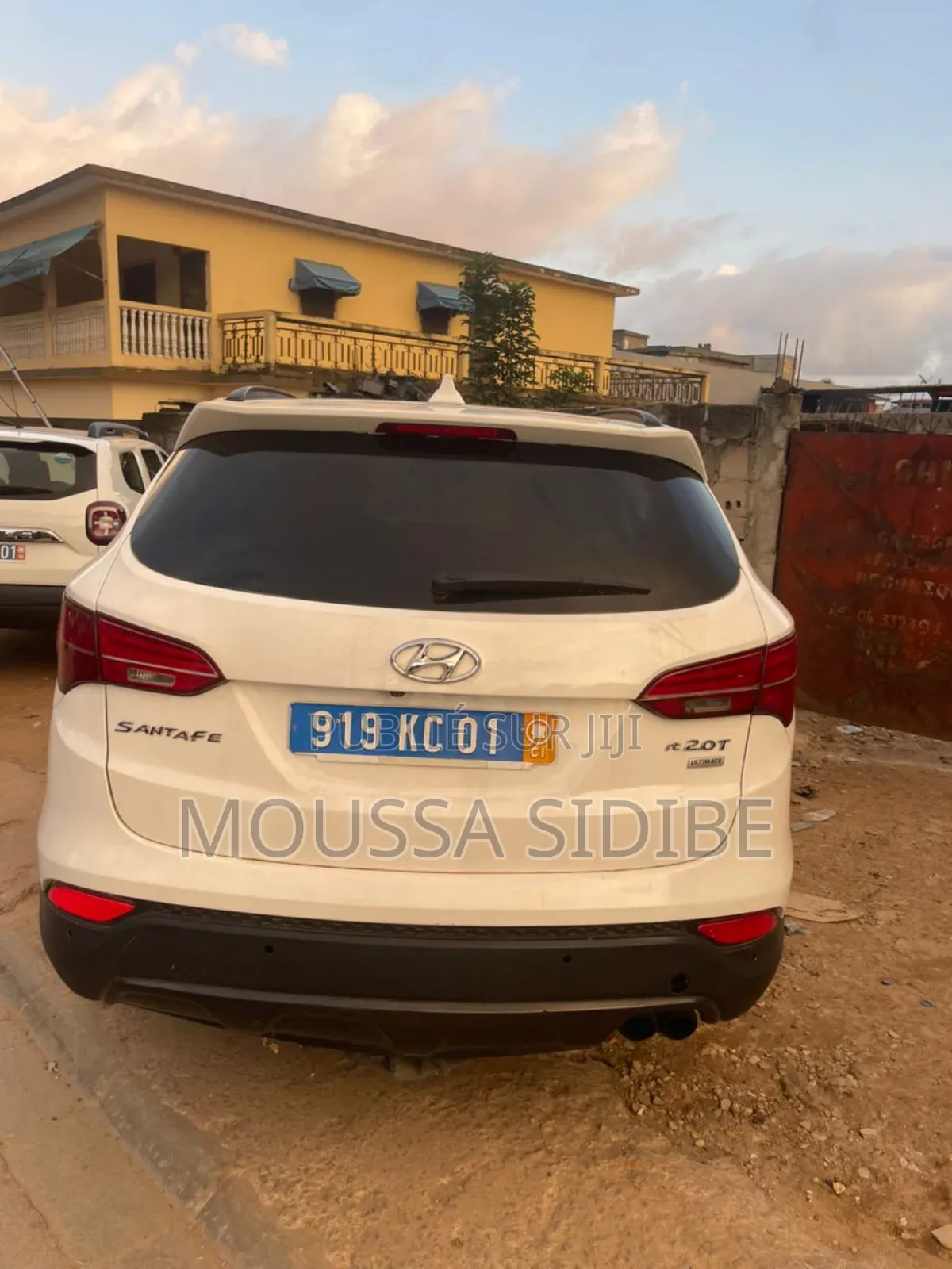 Hyundai Santa Fe Limited AWD 2016 Blanc