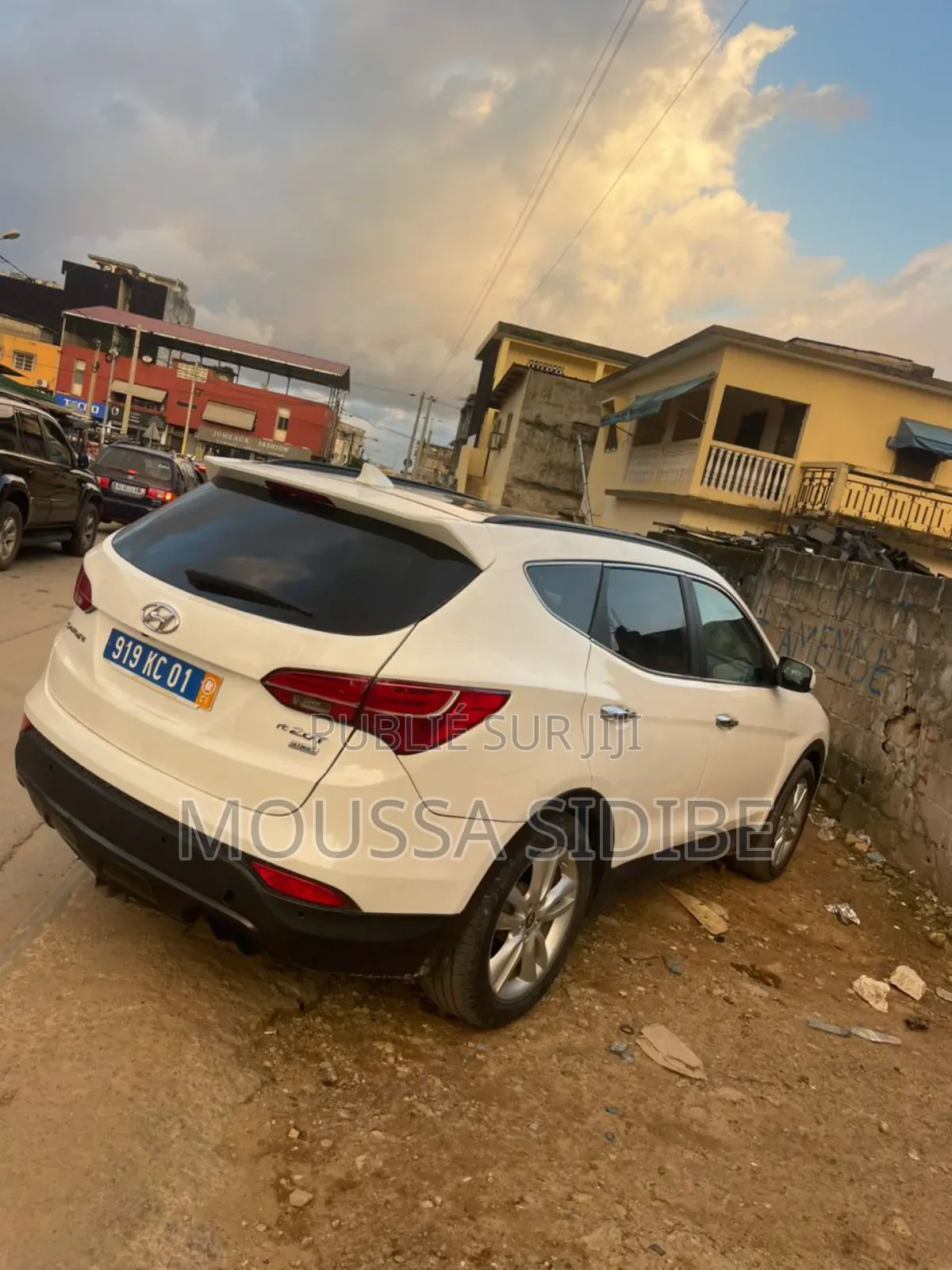 Hyundai Santa Fe Limited AWD 2016 Blanc
