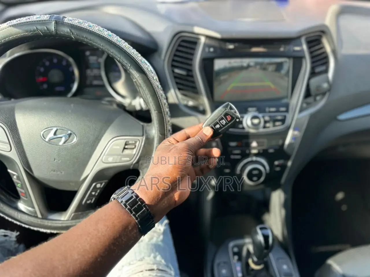 Hyundai Santa Fe Limited AWD 2016 Black