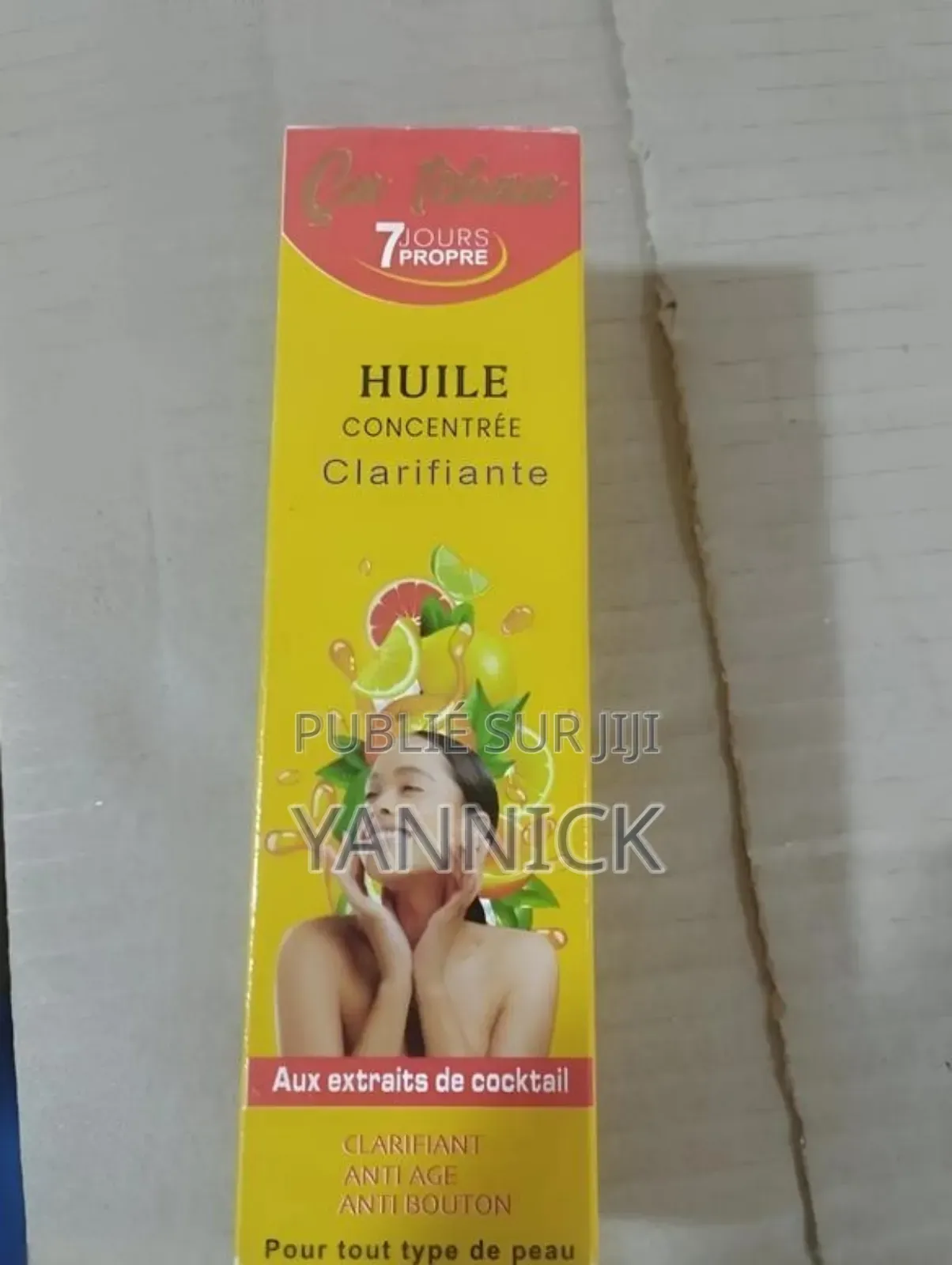 Huile Concentrée Clarifiante