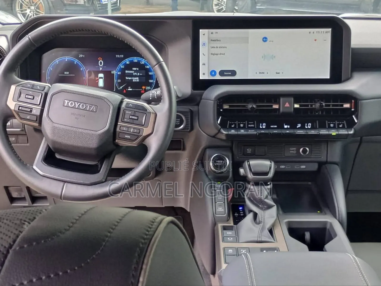 New Toyota Land Cruiser Prado 2025 Doré