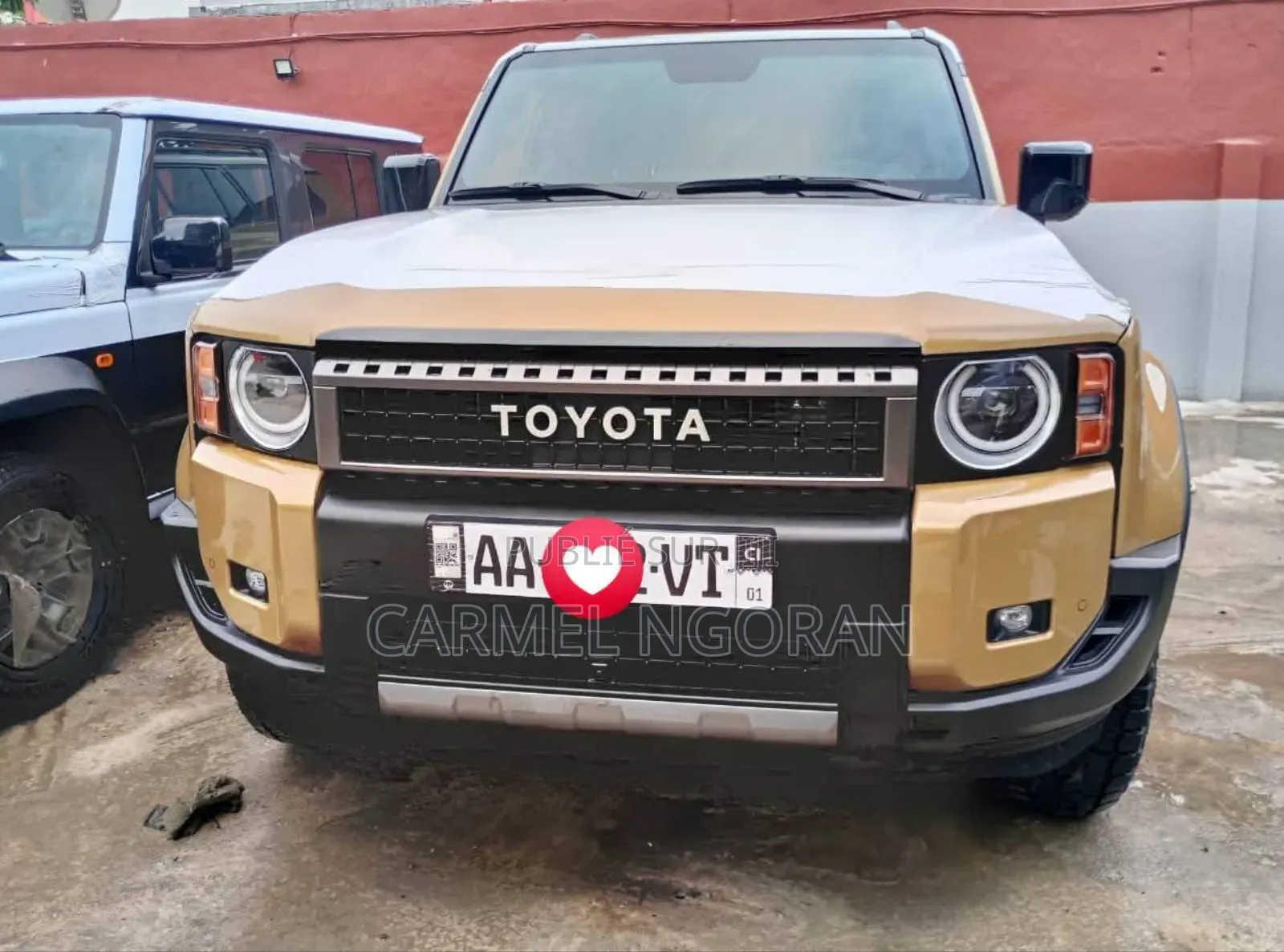 New Toyota Land Cruiser Prado 2025 Doré