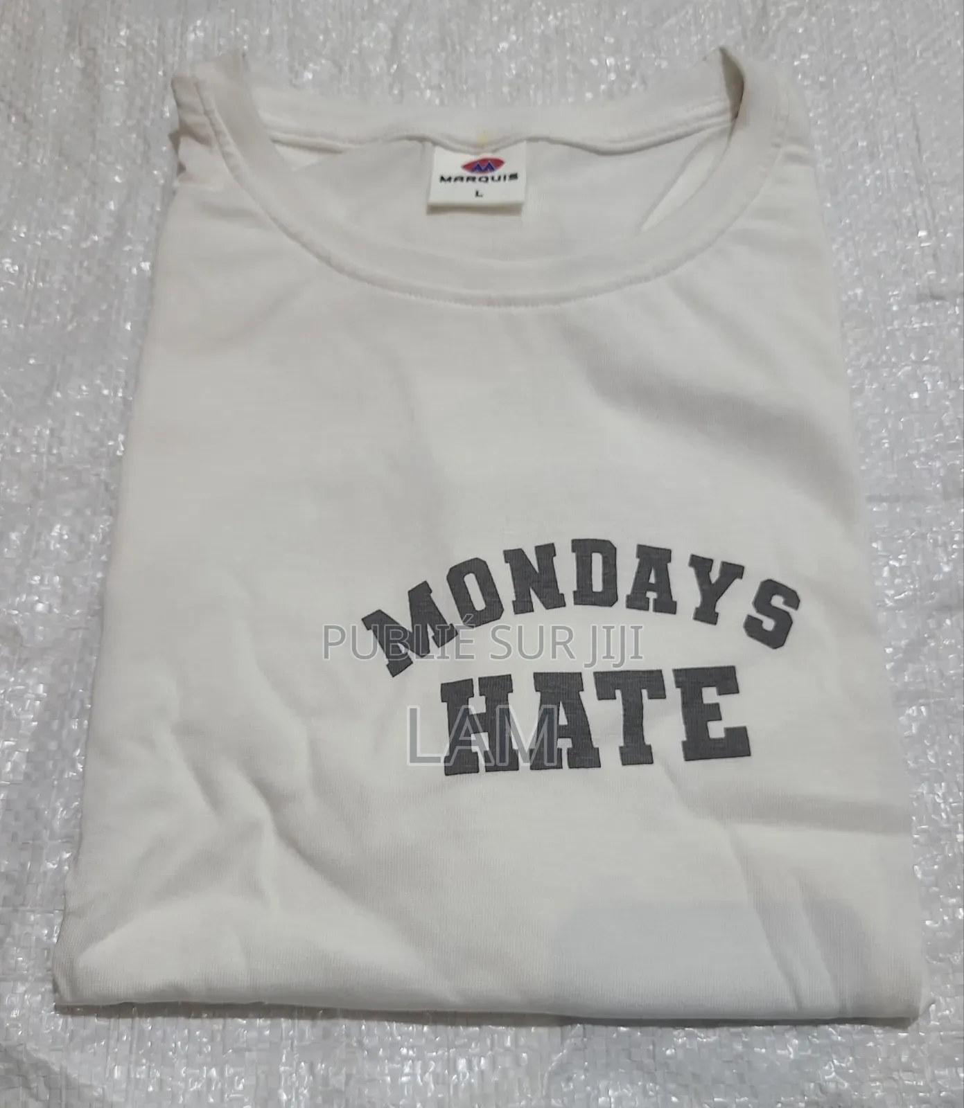 T-Shirt Marquis Taille M,L, Xl, 2xl Et 3xl