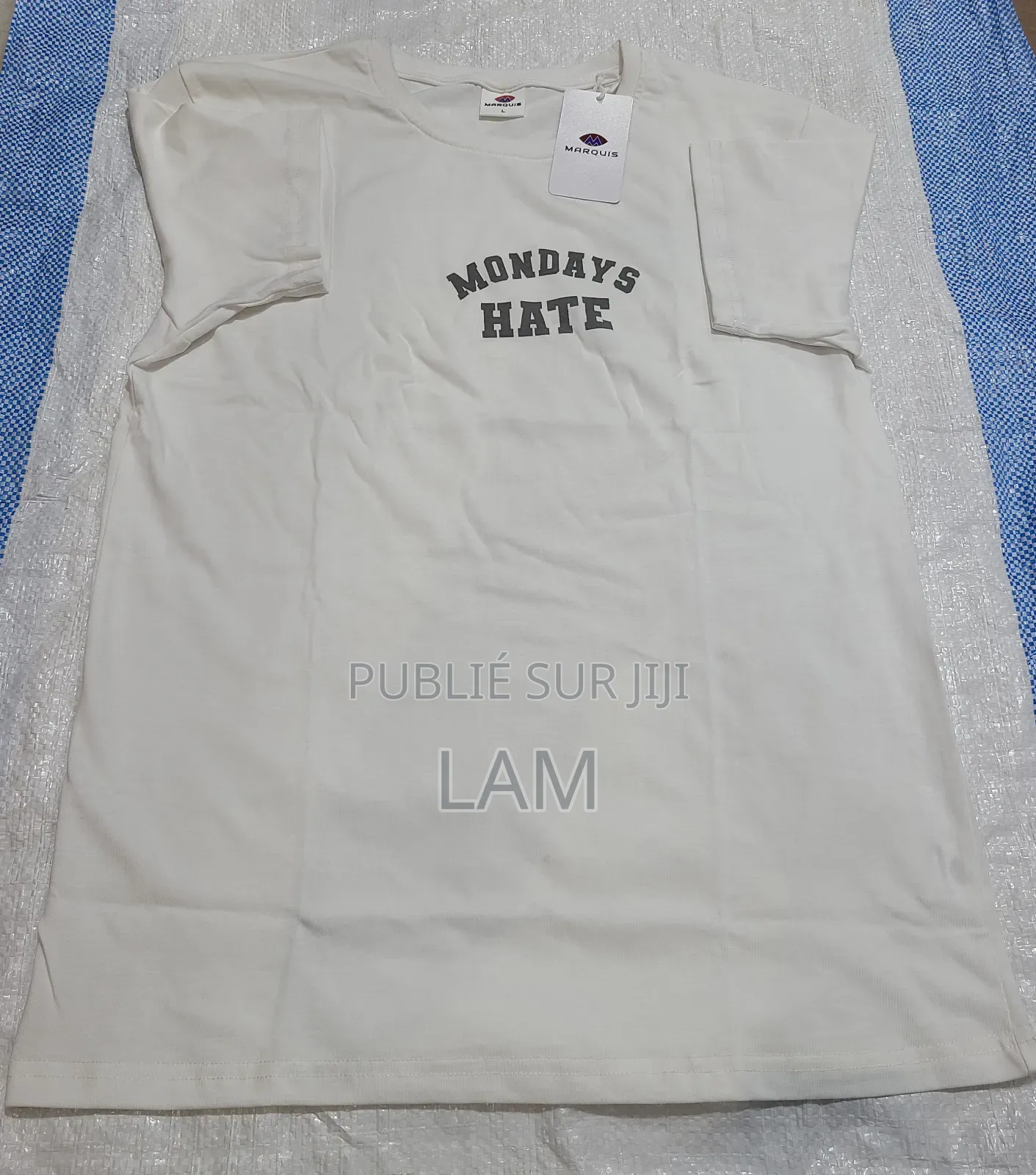 T-Shirt Marquis Taille M,L, Xl, 2xl Et 3xl