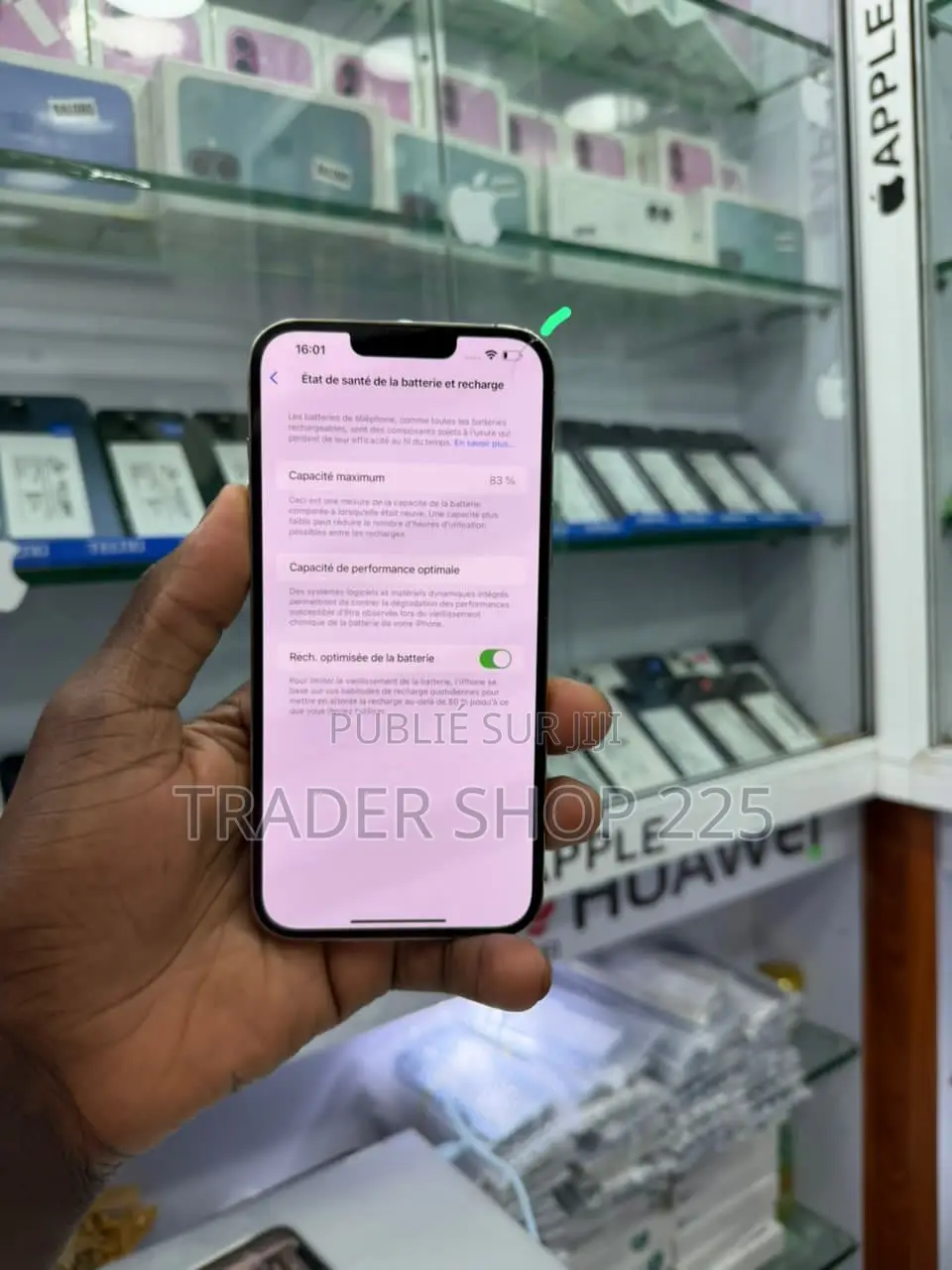 Apple iPhone 13 Pro Max 128 GB Argenté