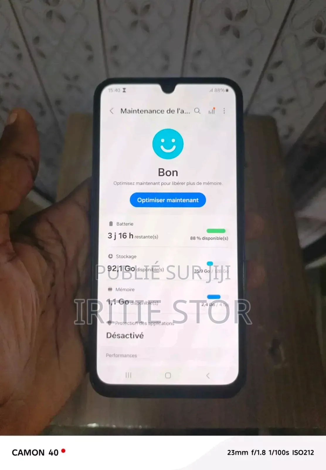 Samsung Galaxy A15 128 GB Blanc