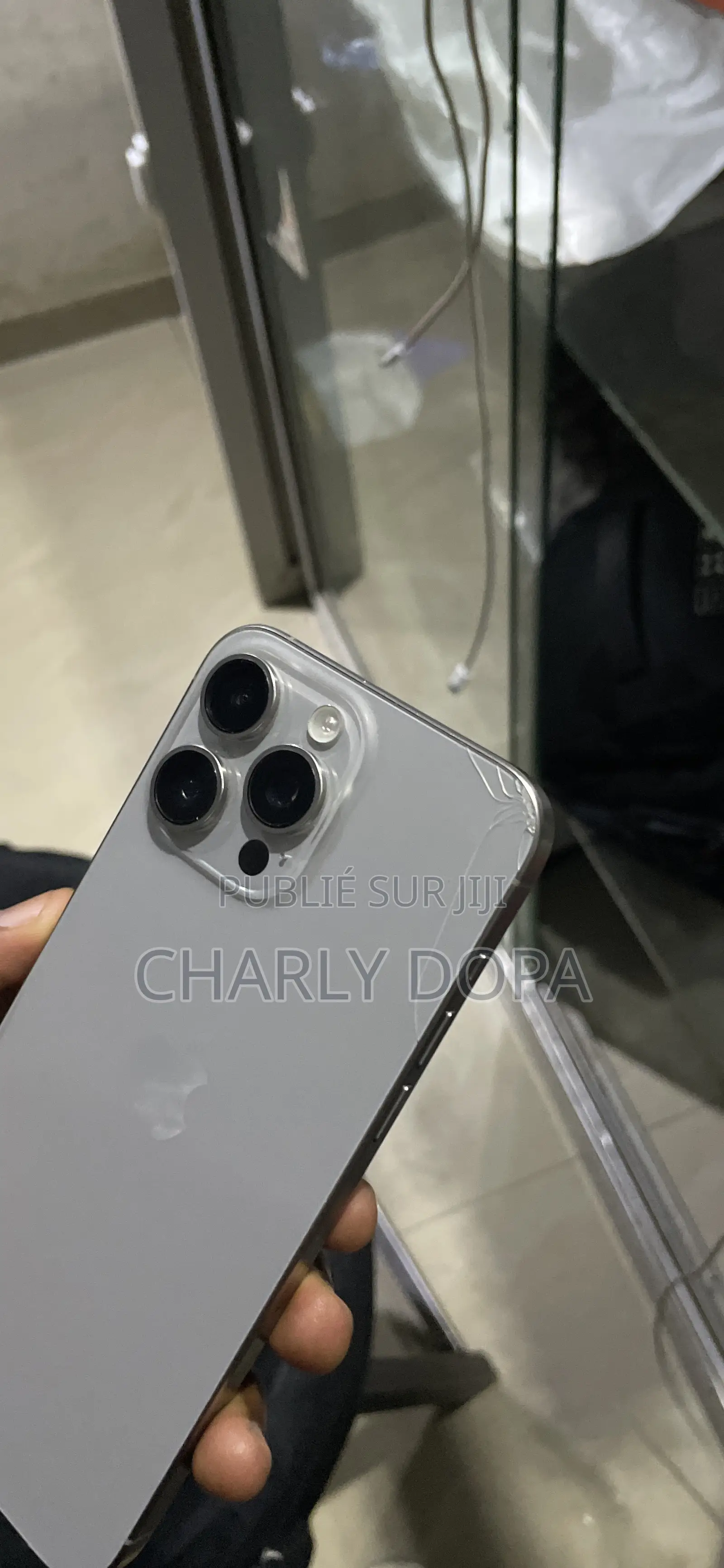 Apple iPhone 15 Pro Max 256 GB Argenté