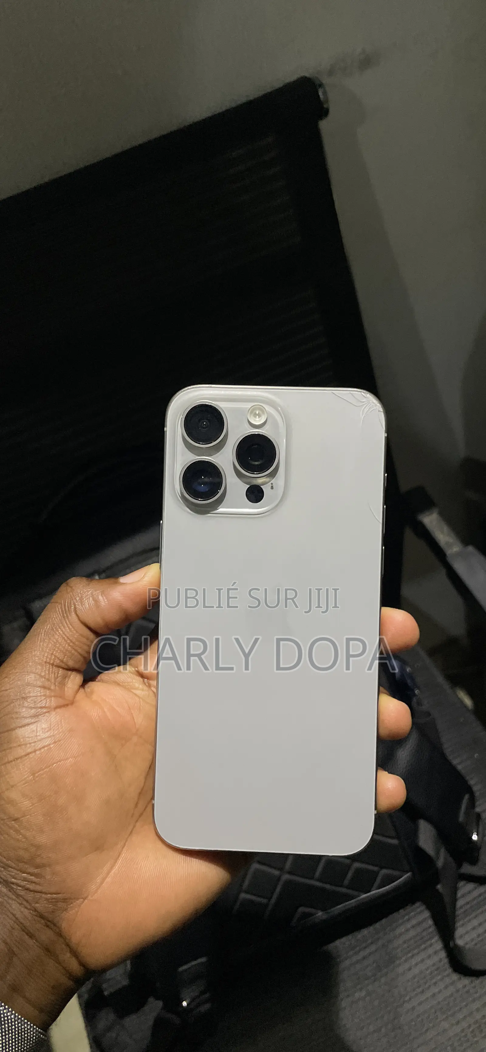 Apple iPhone 15 Pro Max 256 GB Argenté