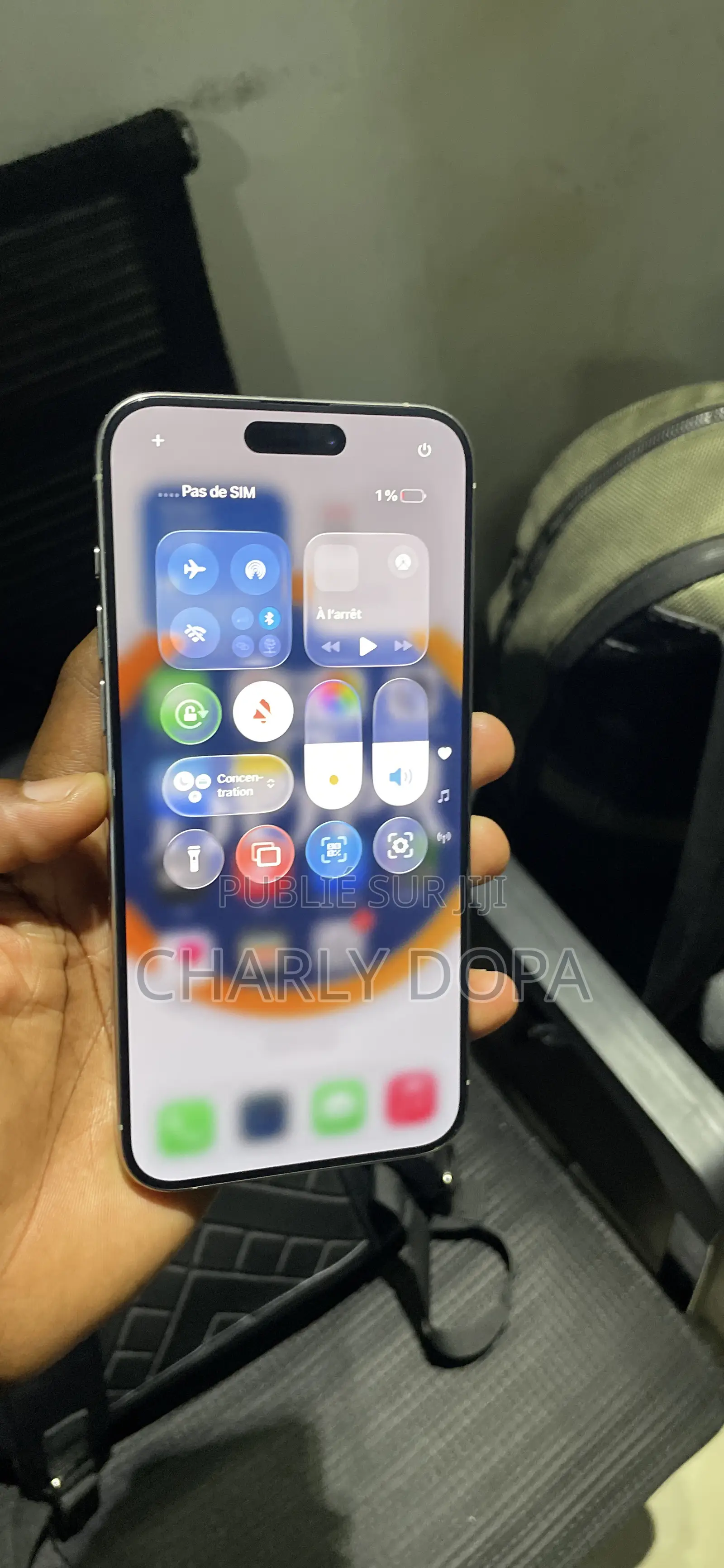 Apple iPhone 15 Pro Max 256 GB Argenté