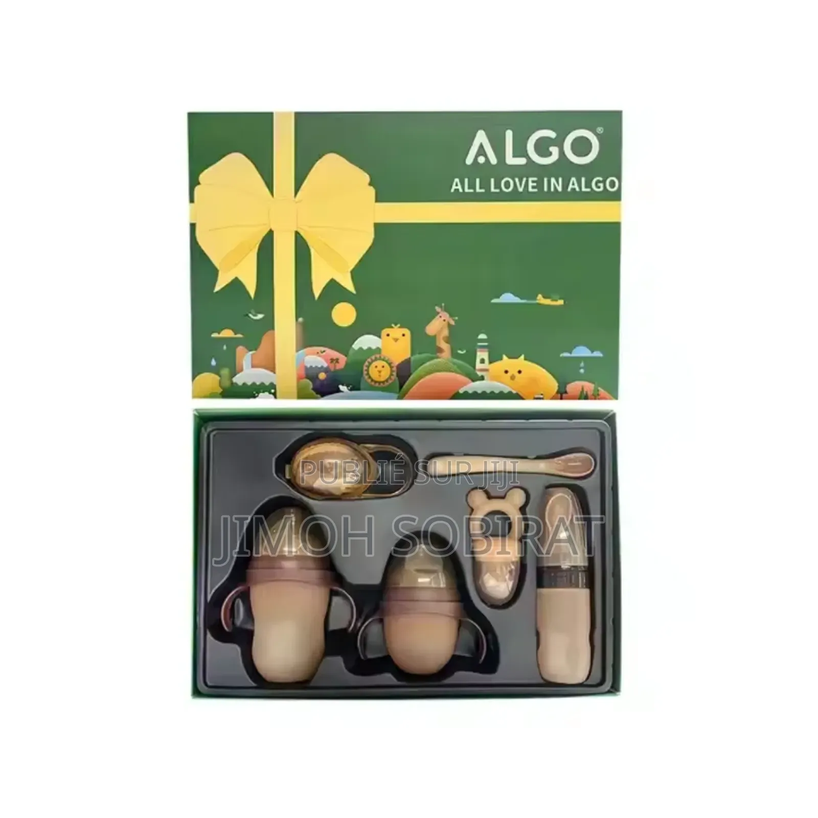 Coffret-Cadeau Biberons en Silicone Nano Silver