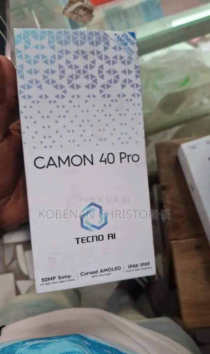 New Tecno Camon 40 Pro 256 GB Blue