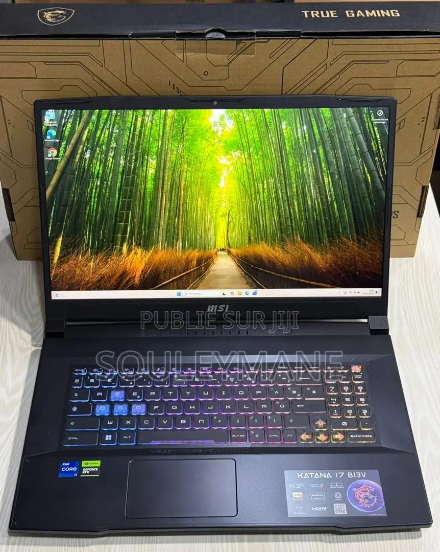 New Ordinateur Portable MSI Katana 17 16GB Intel Core I7 SSD 1T