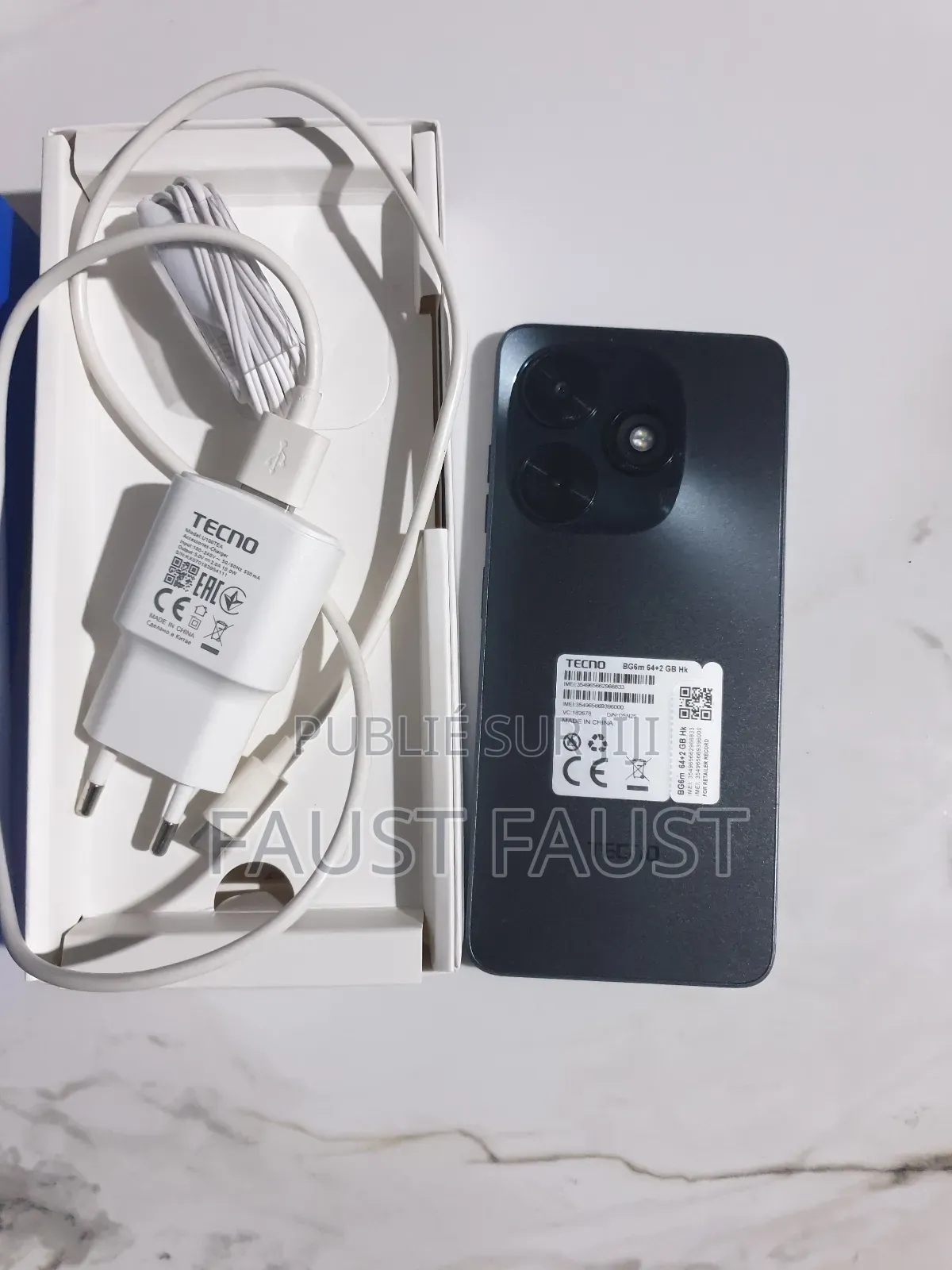 New Tecno Pop 10 64 GB Black