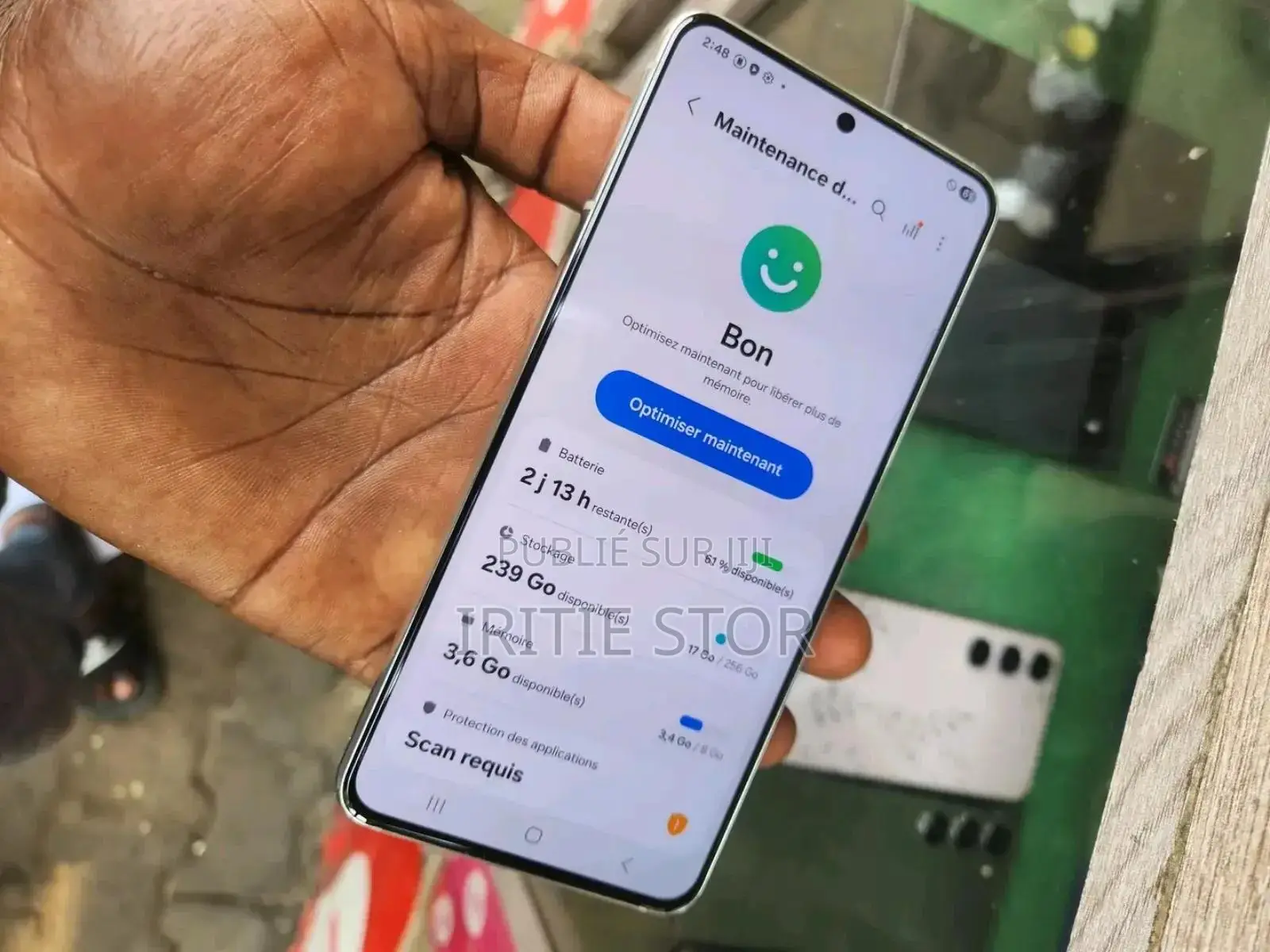 Samsung Galaxy S21 5G 256 GB Blanc