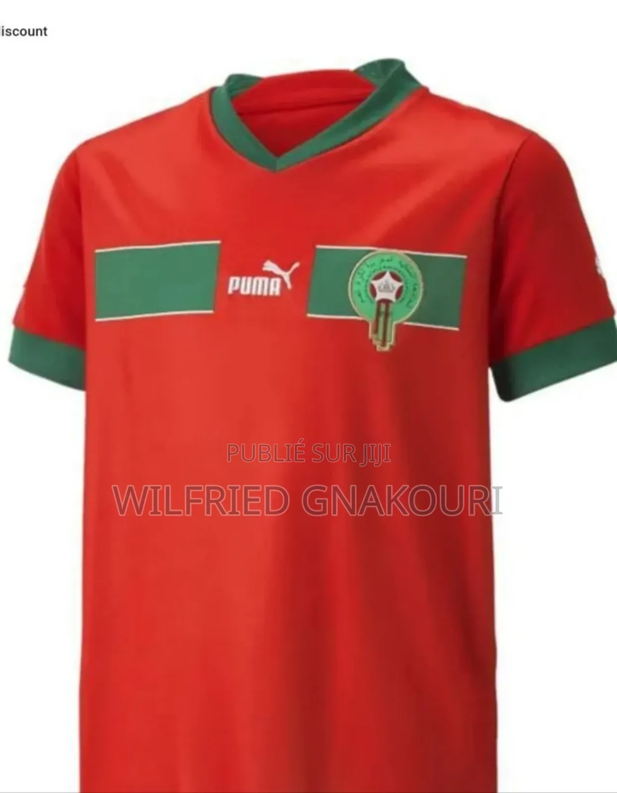 Maillot Du Maroc