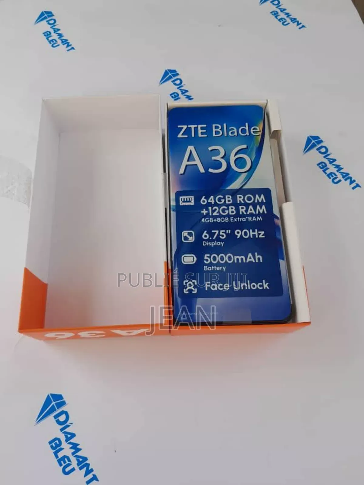 New ZTE A35 12 GB Black