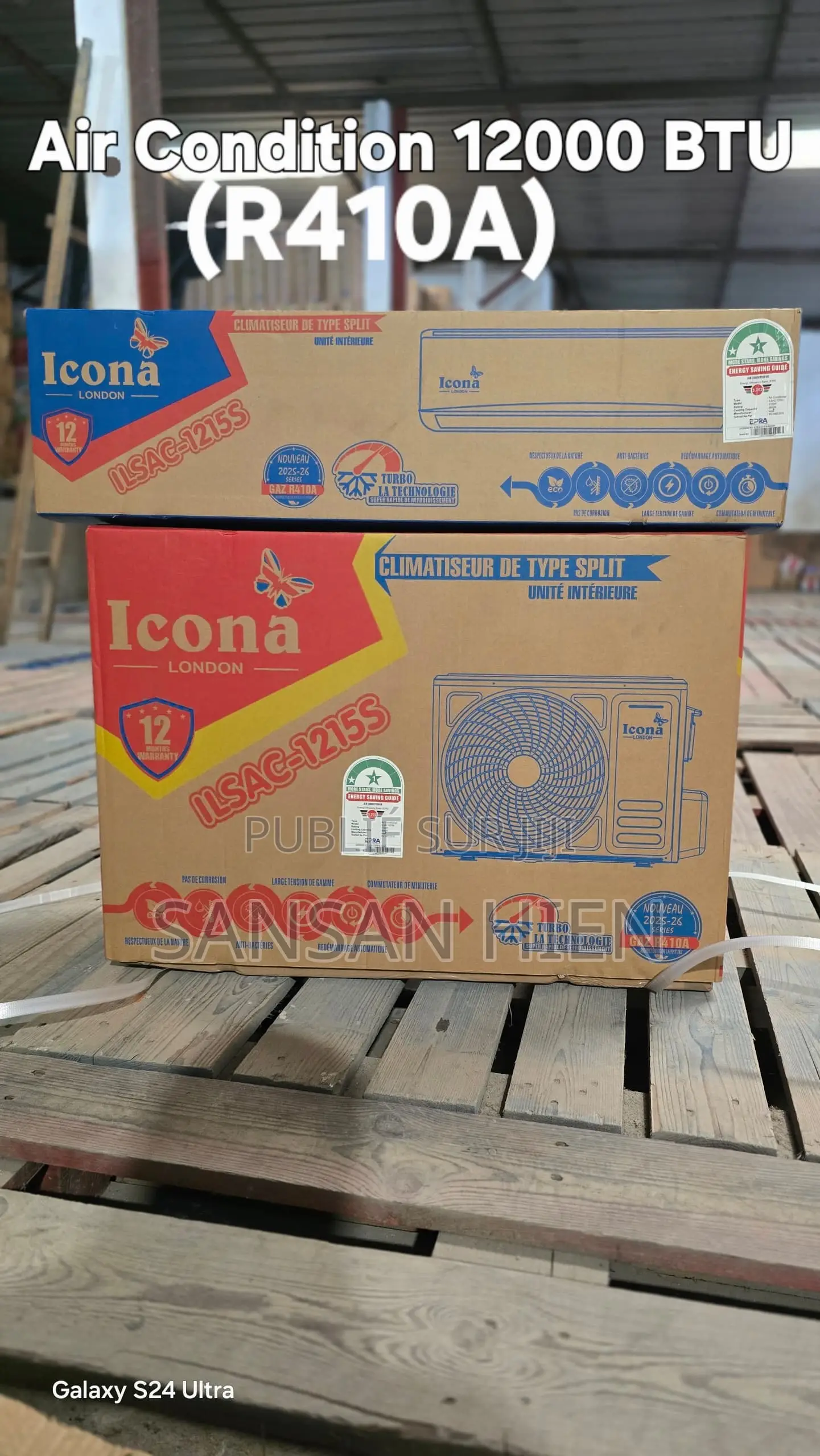 Climatiseur Icona 1,5 Cv Économique R410