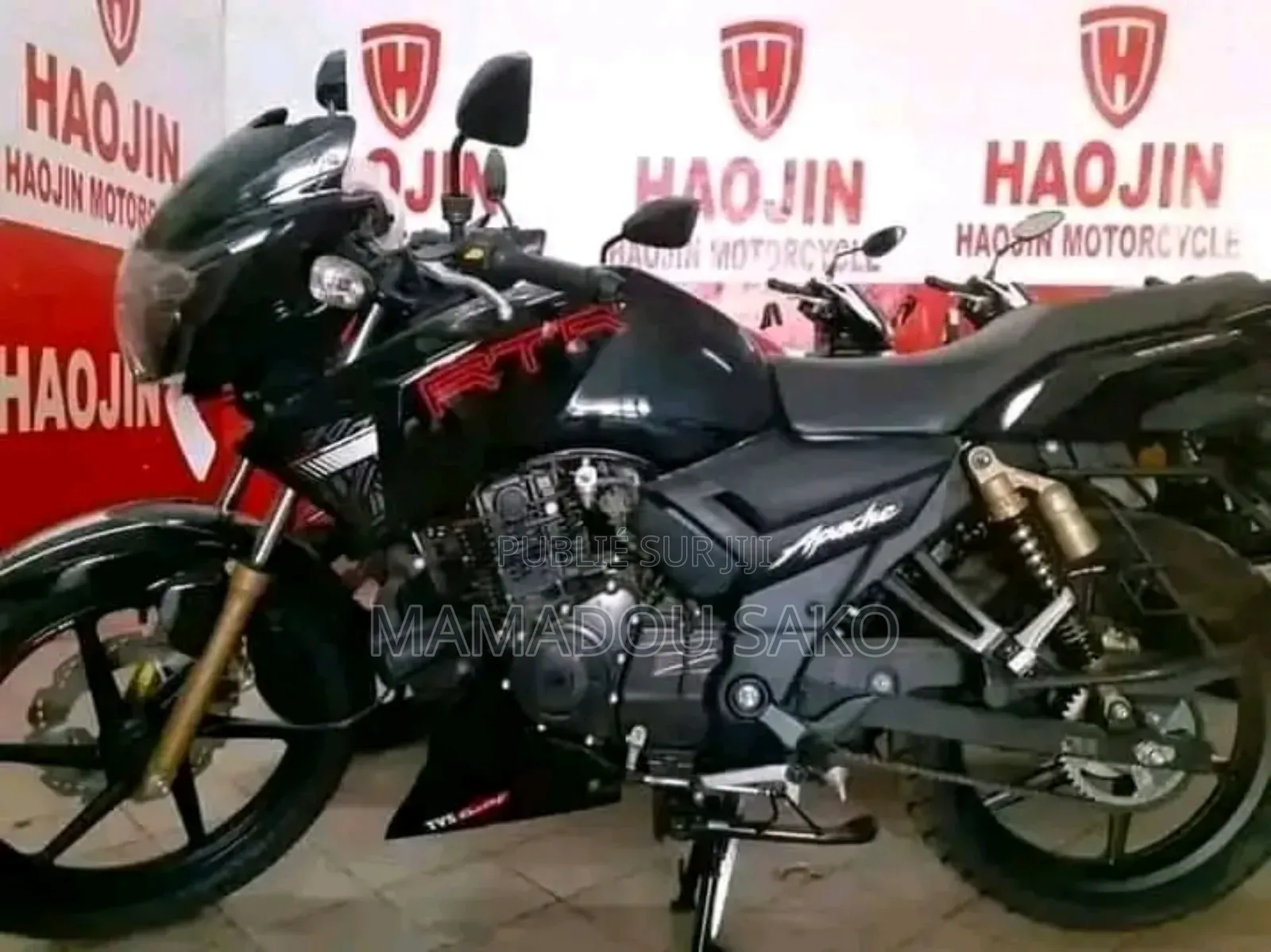 New TVS King Deluxe Plus iTouch Start 2025 Rouge