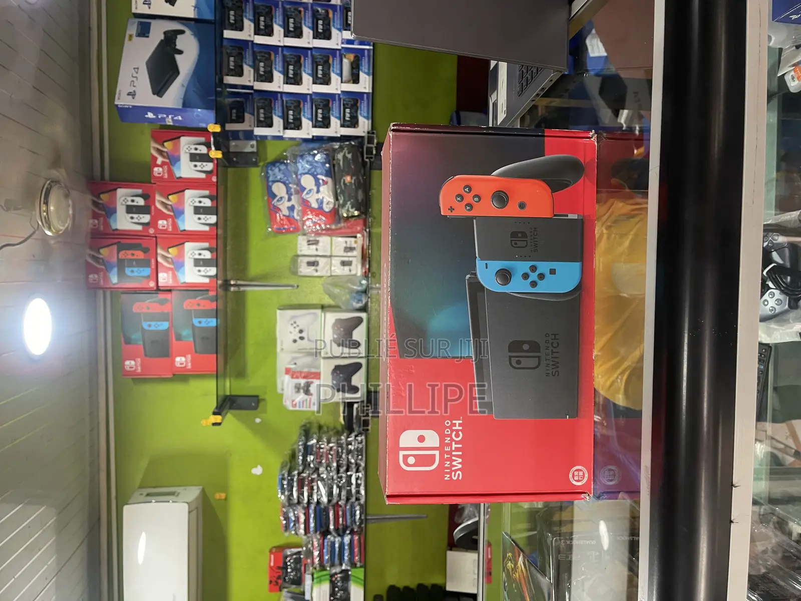 Nintendo Switch Classique 256giga Craqué 50jeux Inclus