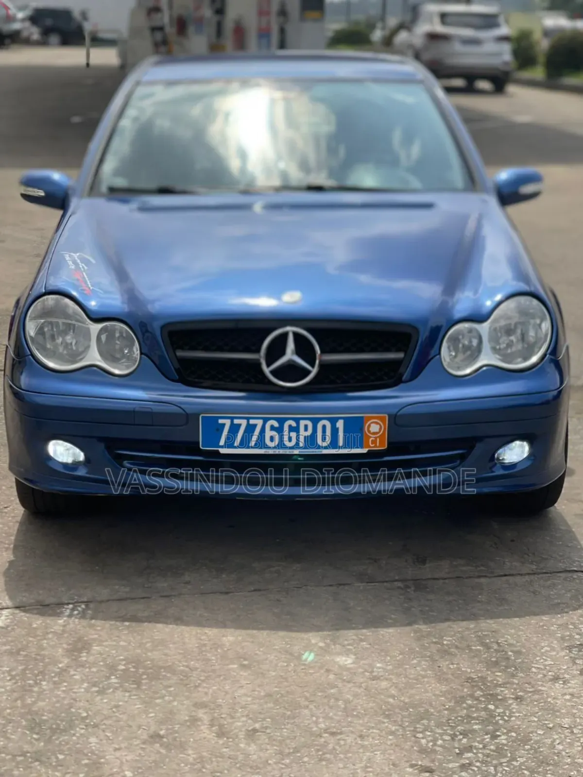 Mercedes-Benz C200 2007 Blue