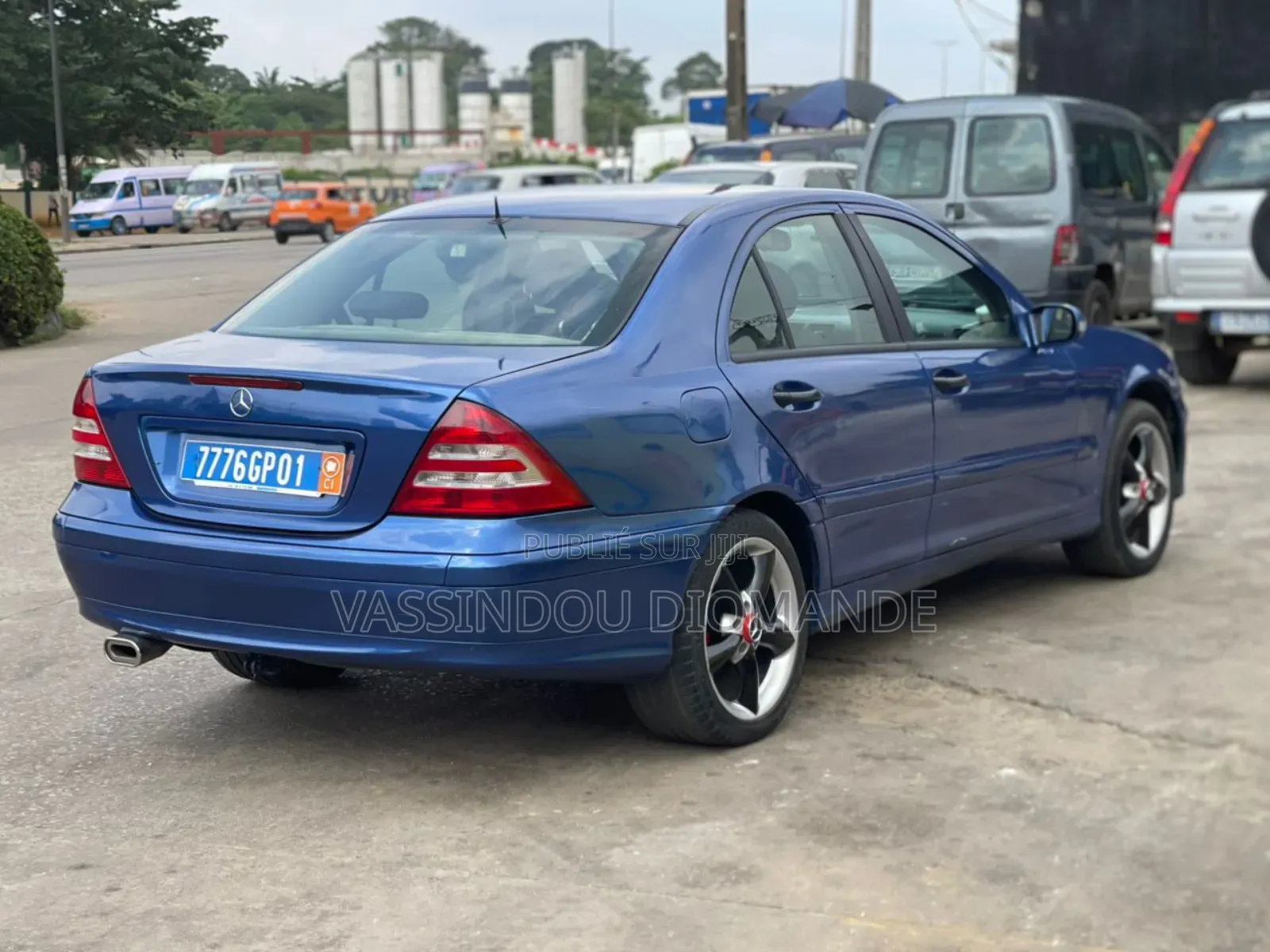 Mercedes-Benz C200 2007 Blue