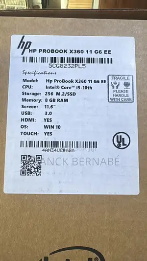 New HP ProBook X360 11 G5 EE 8GB Intel Core I5 SSD 256GB