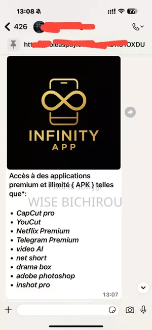 Vente d'Applications Craquez