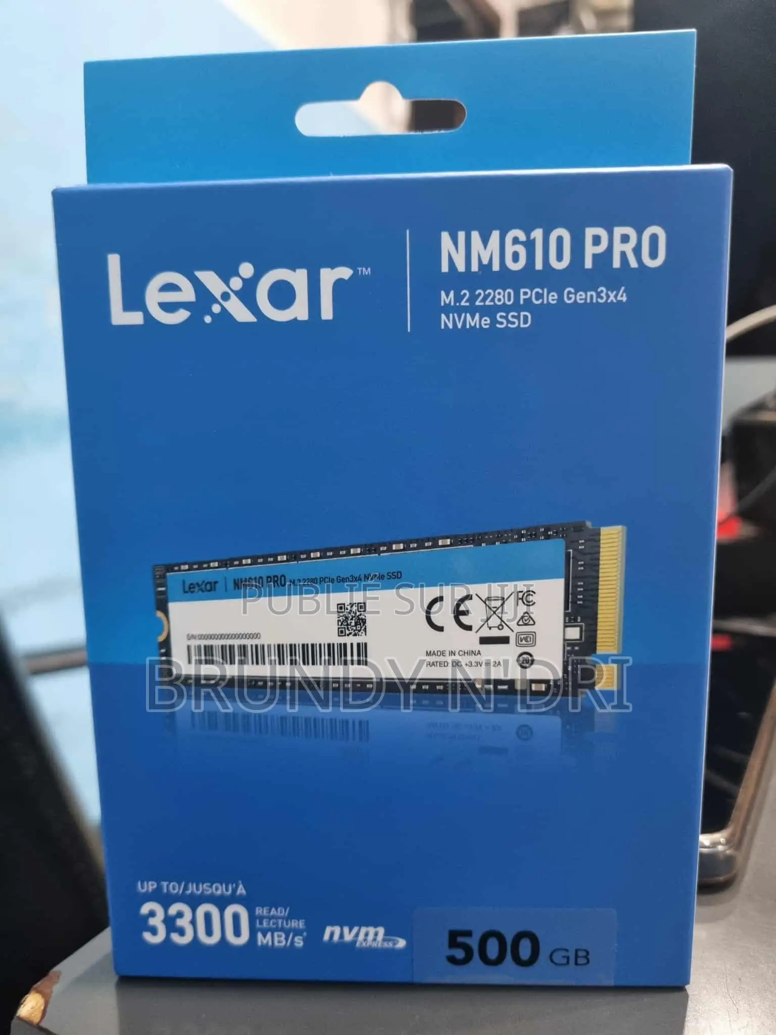 Les Disques Durs Interne Sata , Samsung , Mvme, M2 ( Lexar 610 Pro )