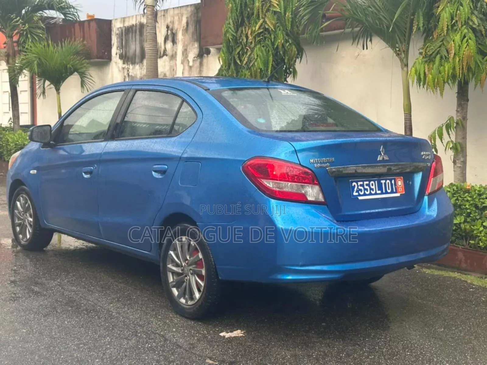 Mitsubishi Mirage 2019 Blue