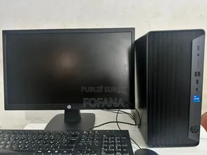 Photo - New Ordinateur De Bureau HP 400 G7 8GB Intel Core I5 HDD+SSD 500GB