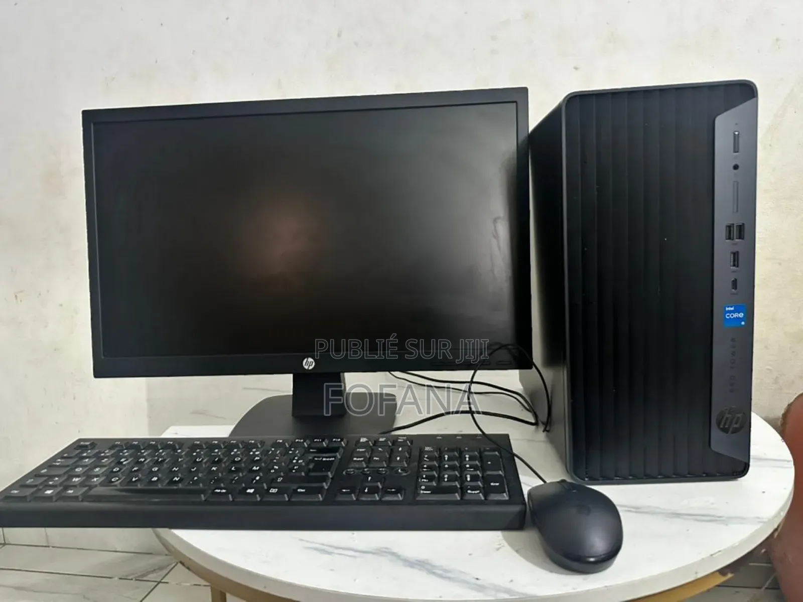 New Ordinateur De Bureau HP 400 G7 8GB Intel Core I5 HDD+SSD 500GB