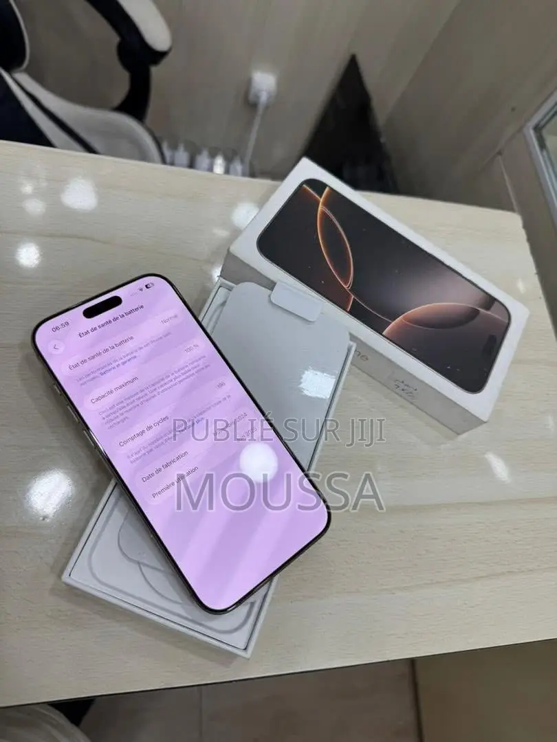 Neuf Apple iPhone 16 Pro Max 512 GB Argenté