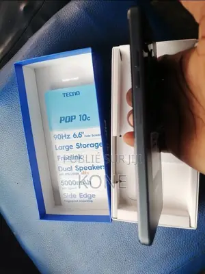 New Tecno Pop 10 64 GB Black