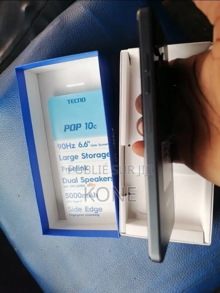 New Tecno Pop 10 64 GB Black