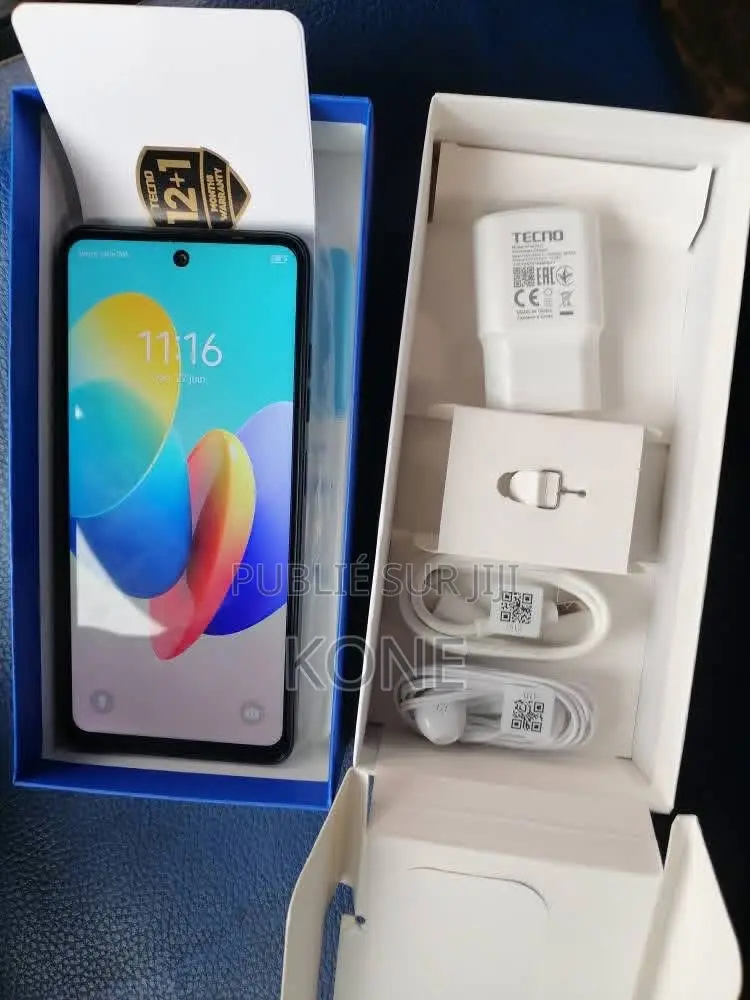 New Tecno Pop 10 64 GB Black