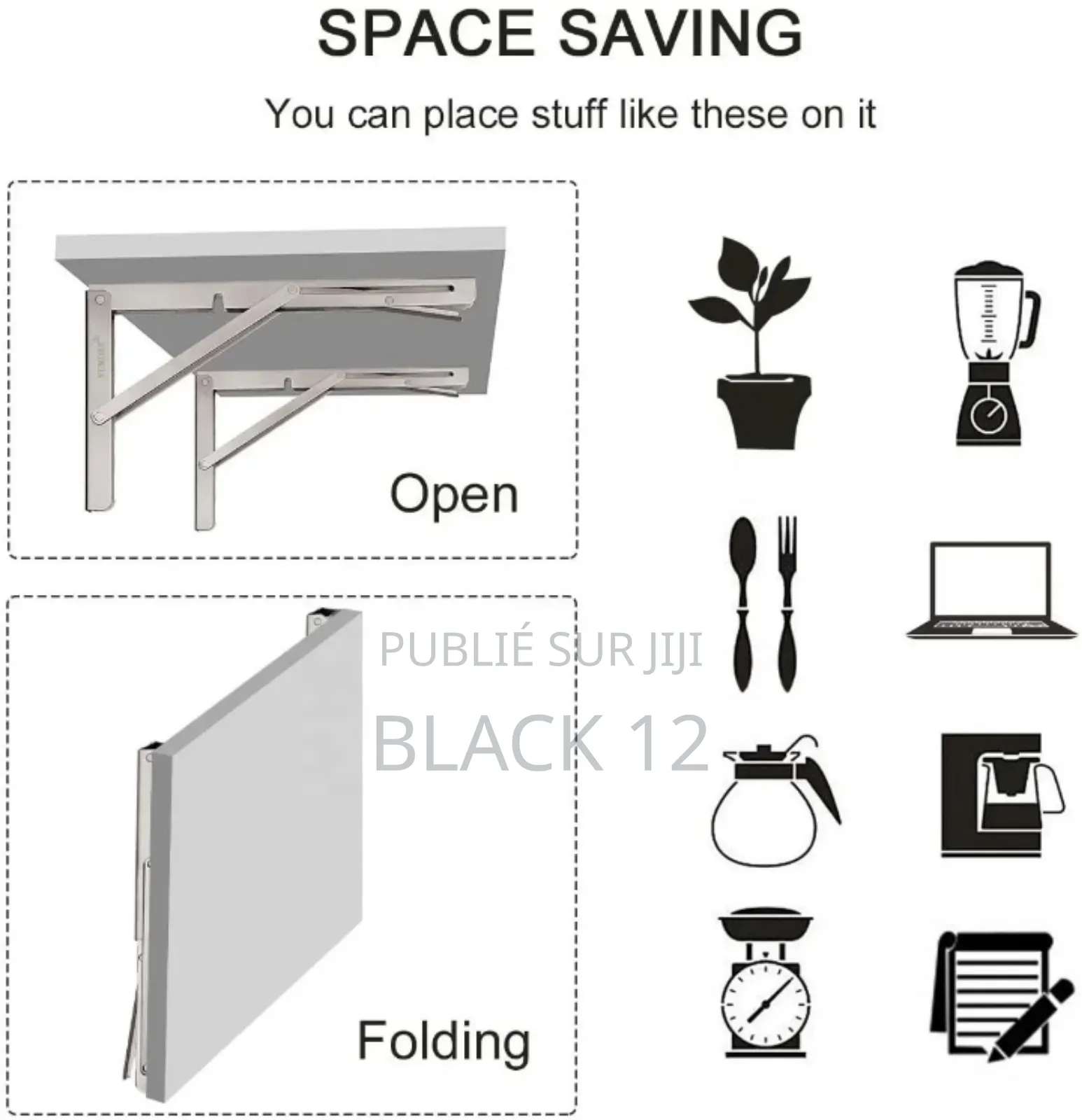 Support Mural Réglable