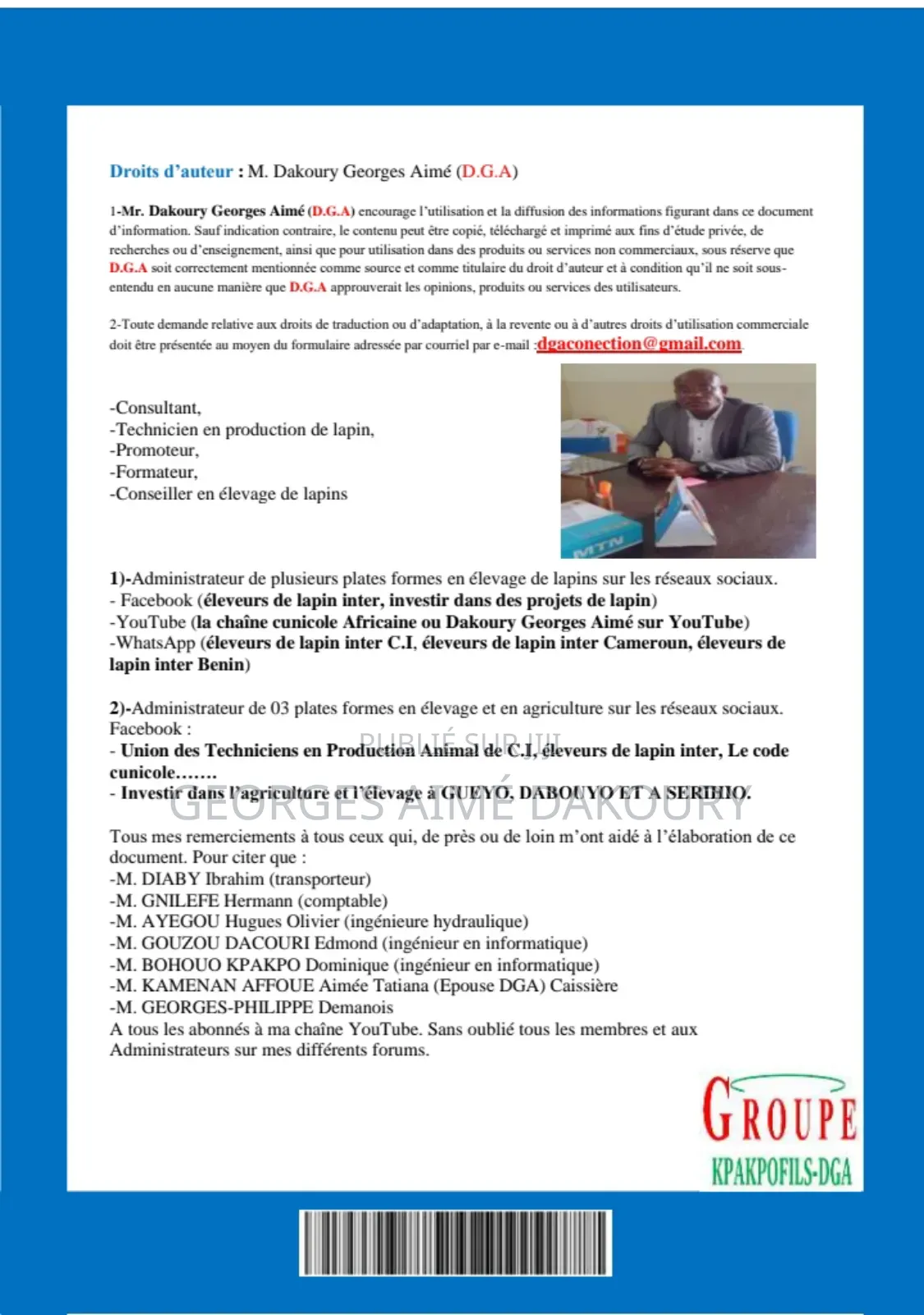 Manuel Technique Cunicole