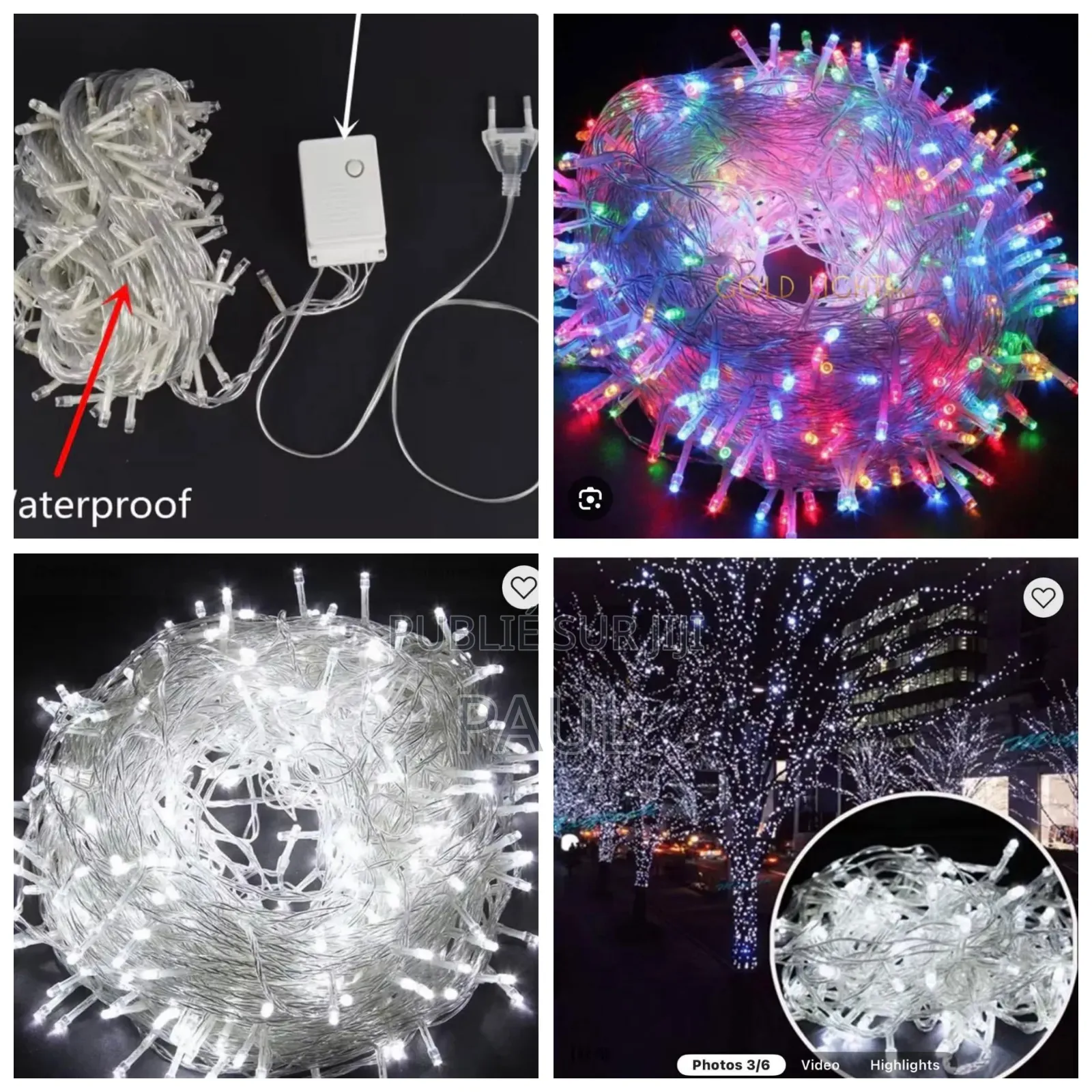 Jeu De Lumières Multiples