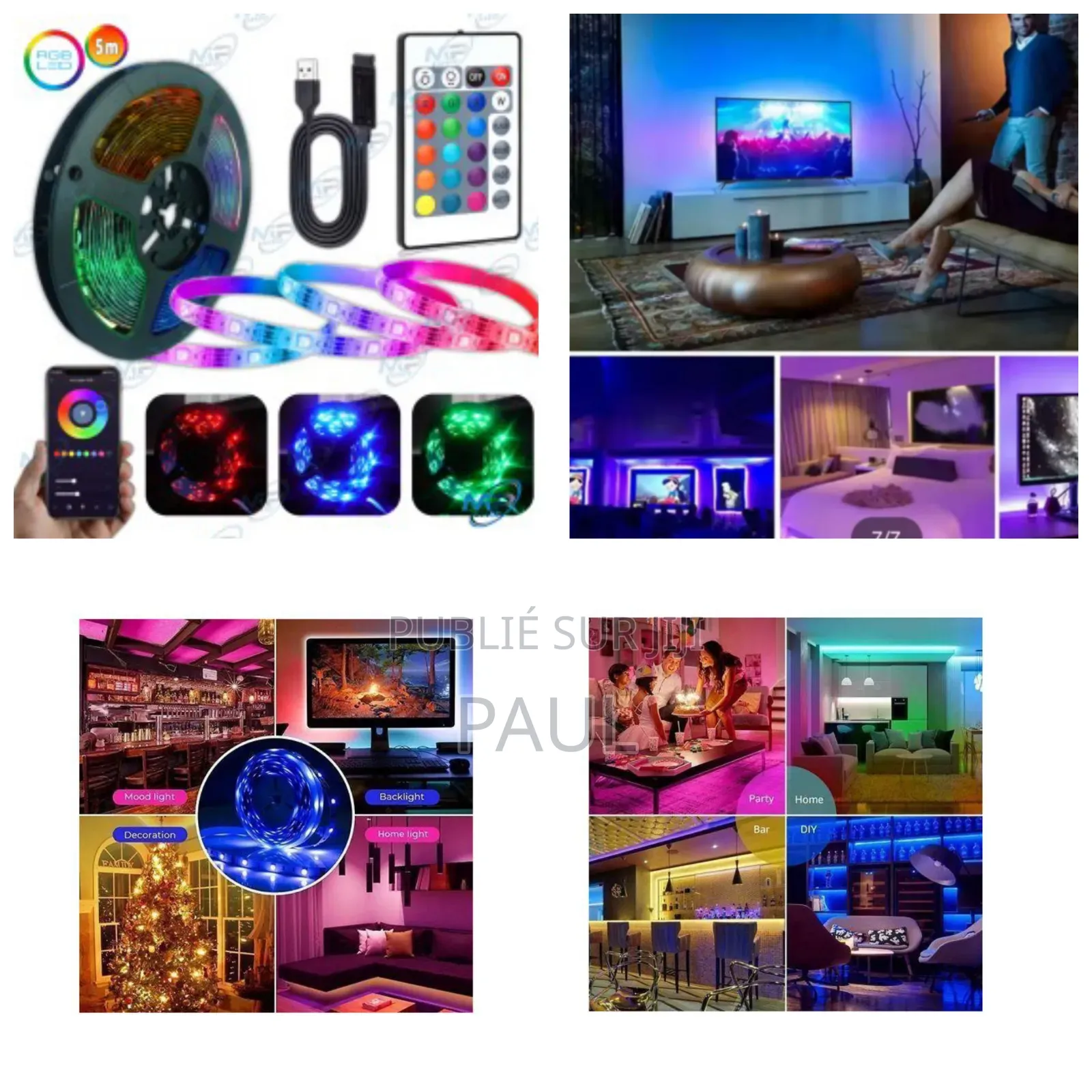 Jeu De Lumières Multiples